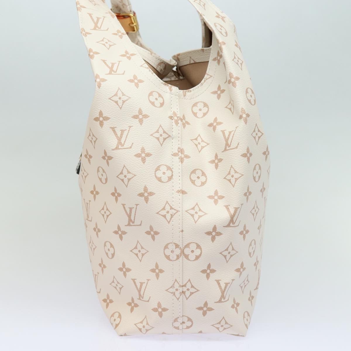 Louis Vuitton LOUIS VUITTON Monogram Dune Atlantis GM Tote Bag White Size ONE SIZE - 4 Thumbnail