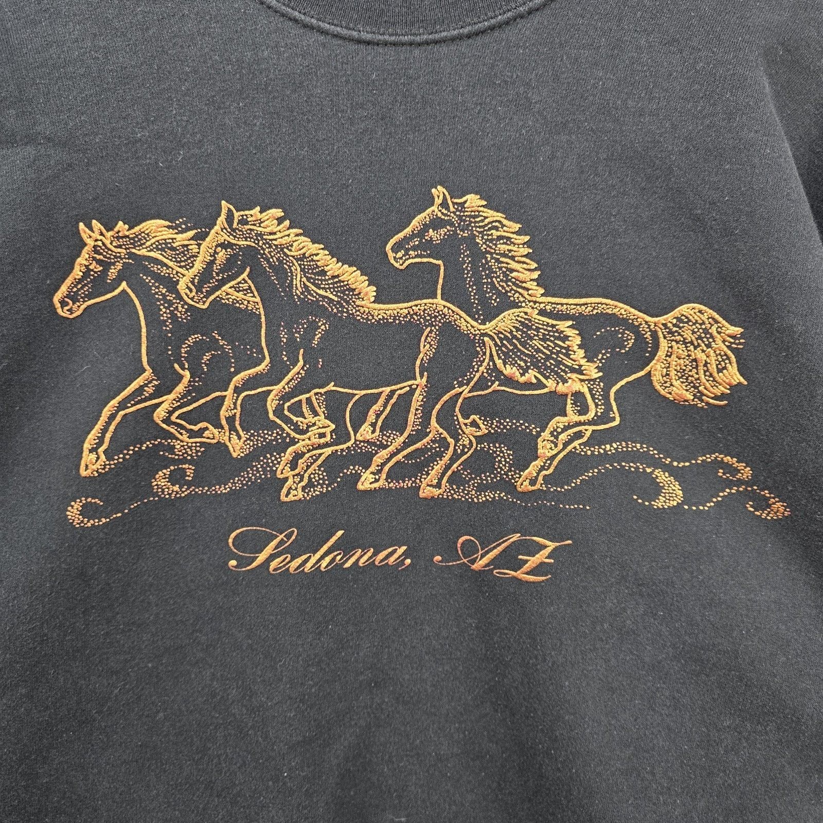 Other Vintage 90s Horse Sedona Arizona Sweatshirt Mens Large AZ Size US L / EU 52-54 / 3 - 4 Thumbnail