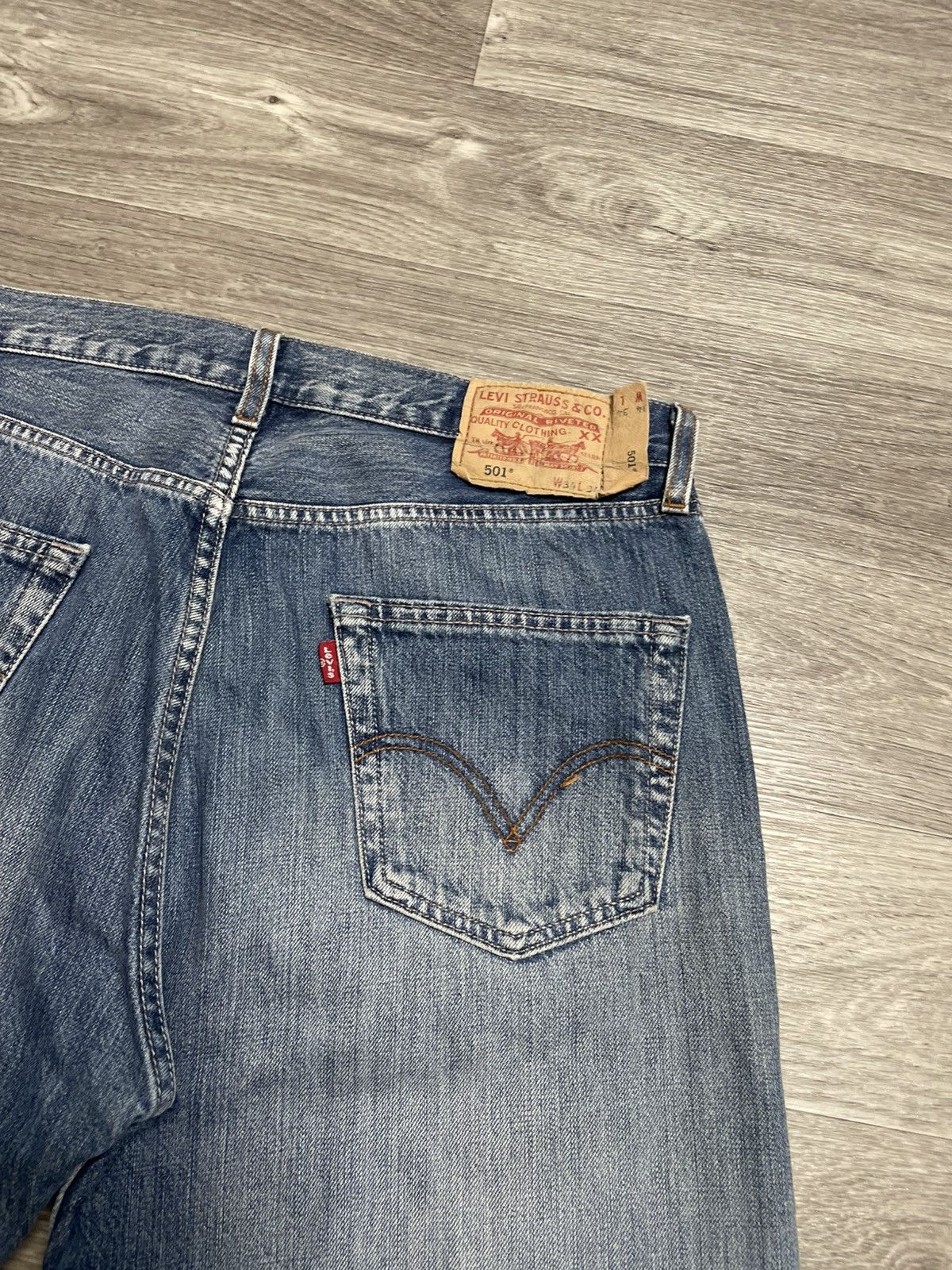 Levi's Vintage Clothing Vintage Levis 501 Blue Denim Jeans Selvedge 34/34 Size US 34 / EU 50 - 23 Thumbnail