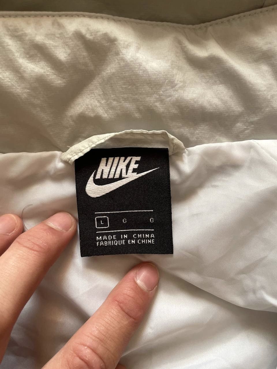 Nike × Vintage Nike Anorak Light Jacket Streetwear Big Logo Swoosh Rare Y2k Size US L / EU 52-54 / 3 - 23 Thumbnail