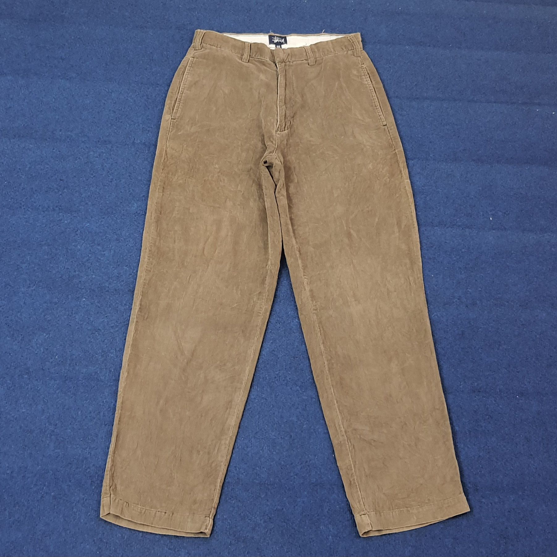 Stussy Vintage Stussy Corduroy Streetwear Custom Logo Pants C228N25 Size US 29 - 4 Thumbnail