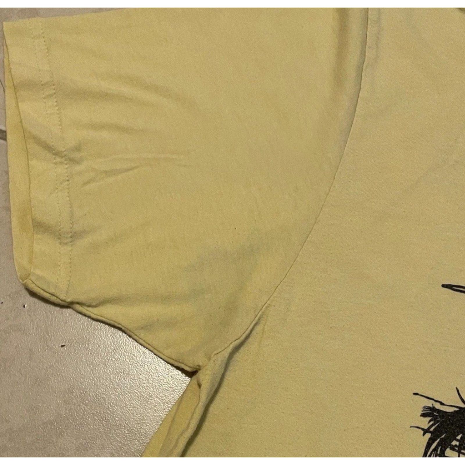 Vintage VINTAGE Crescent Ballroom Faded shirt XL Arizona Bar Cactus Beer Biker Grunge Y2K Cowboy Rock/Harley 80s Yellow T-Shirt Mens Size US XL / EU 56 / 4 - 5 Thumbnail