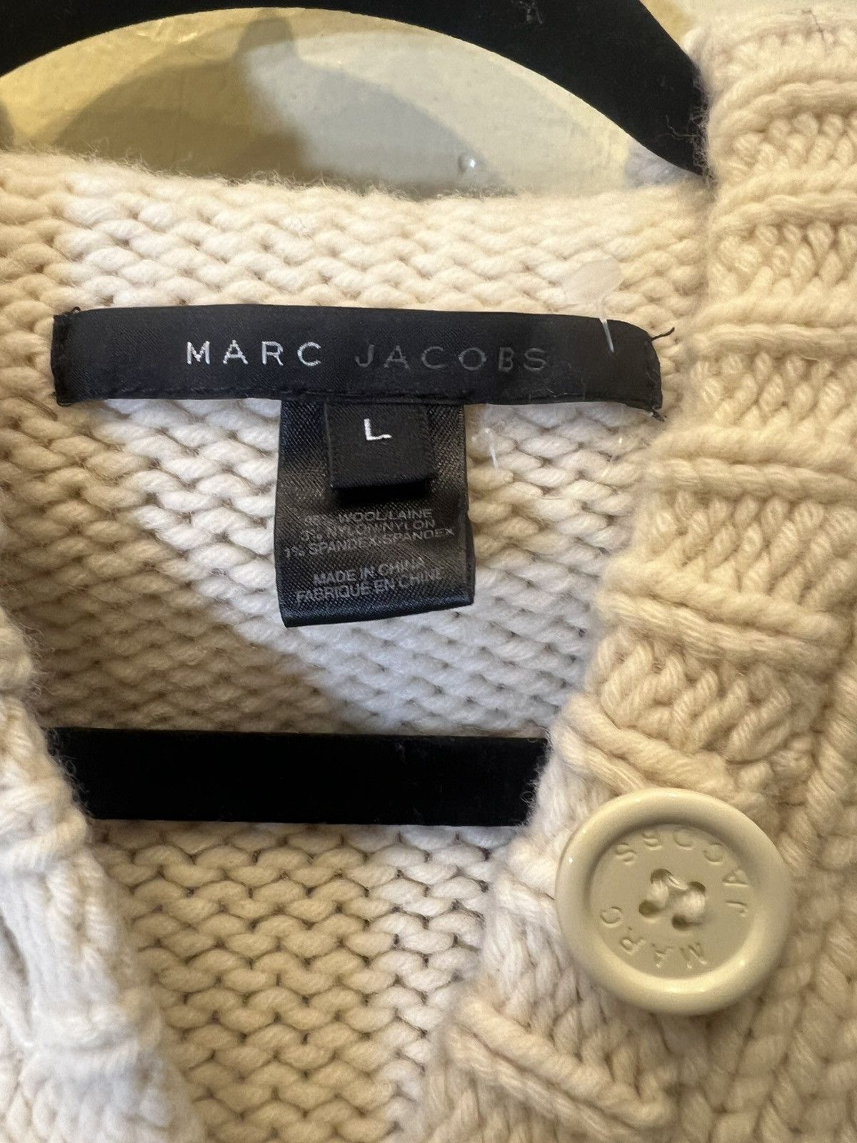 Marc Jacobs × Vintage Marc Jacob’s hooded knit sweater Size L / US 10 / IT 46 - 3 Thumbnail