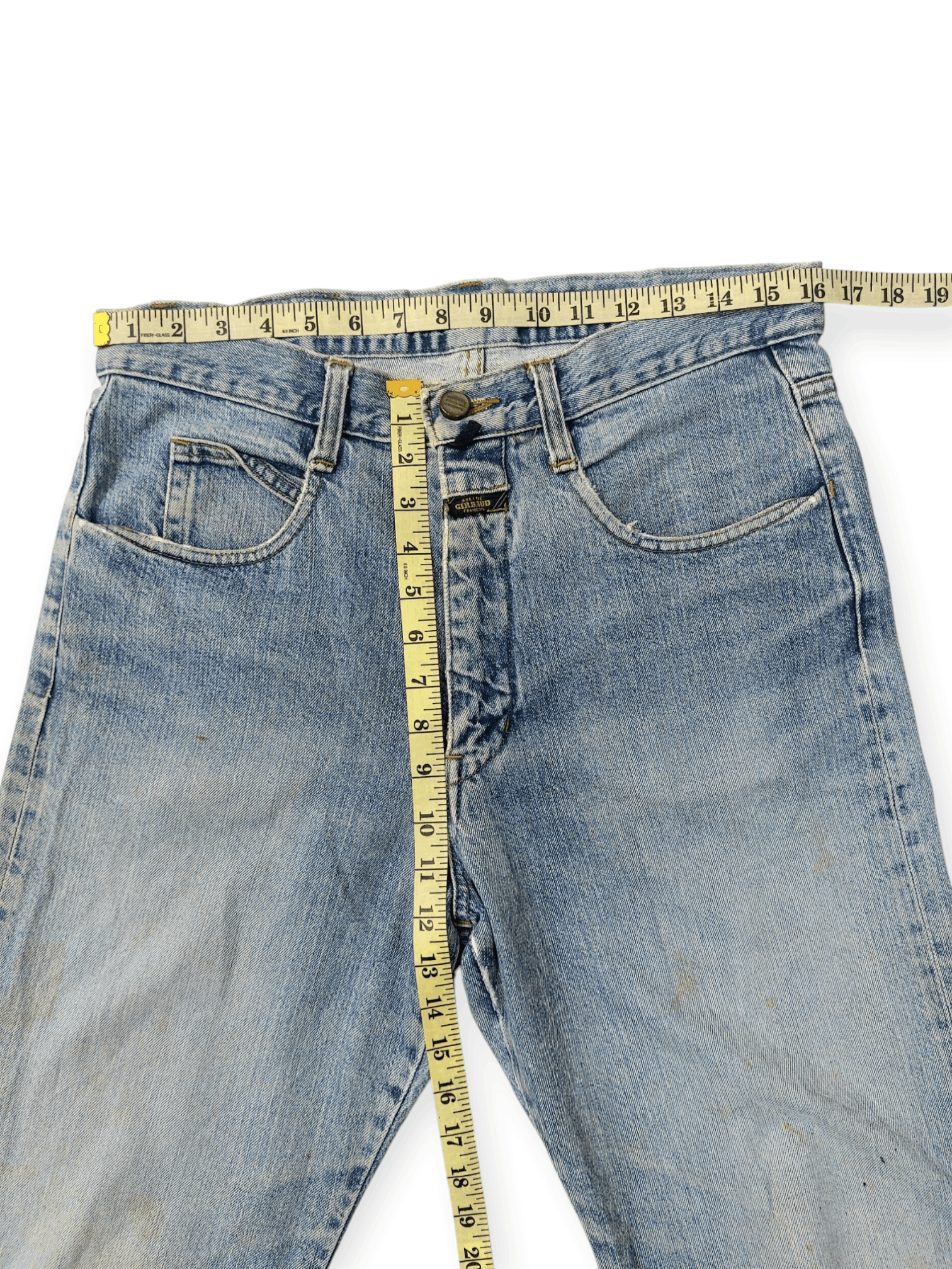 Marithe + Francois Girbaud Marithe Francois Girbaud Straight Denim Size US 32 / EU 48 - 21 Thumbnail