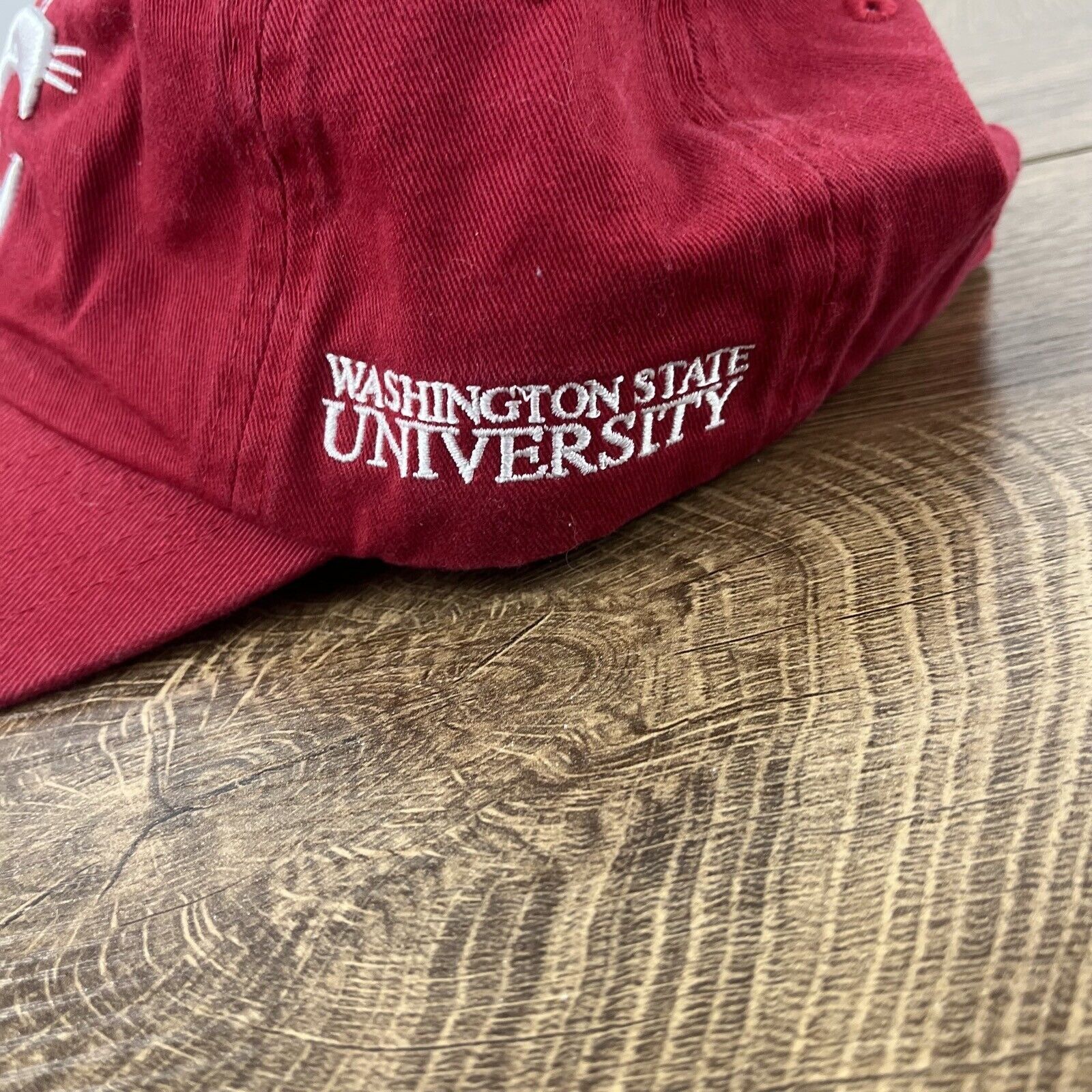 Other Washington State Cougars Hat Red NCAA Cougars Cap Adjustable Size ONE SIZE - 8 Thumbnail