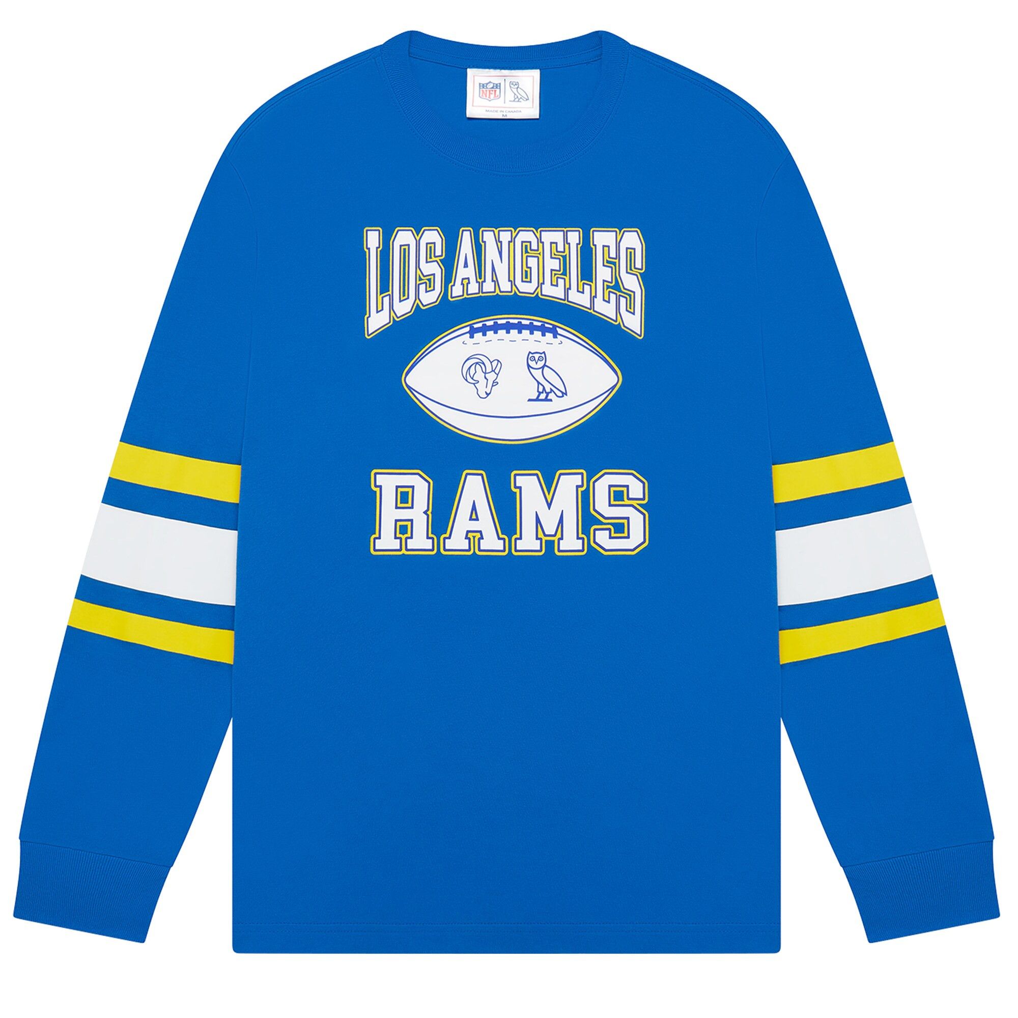 NFL × October's Very Own OVO x NFL Los Angeles Rams Longsleeve T-Shirt LA NWT Size US M / EU 48-50 / 2 - 2 Thumbnail