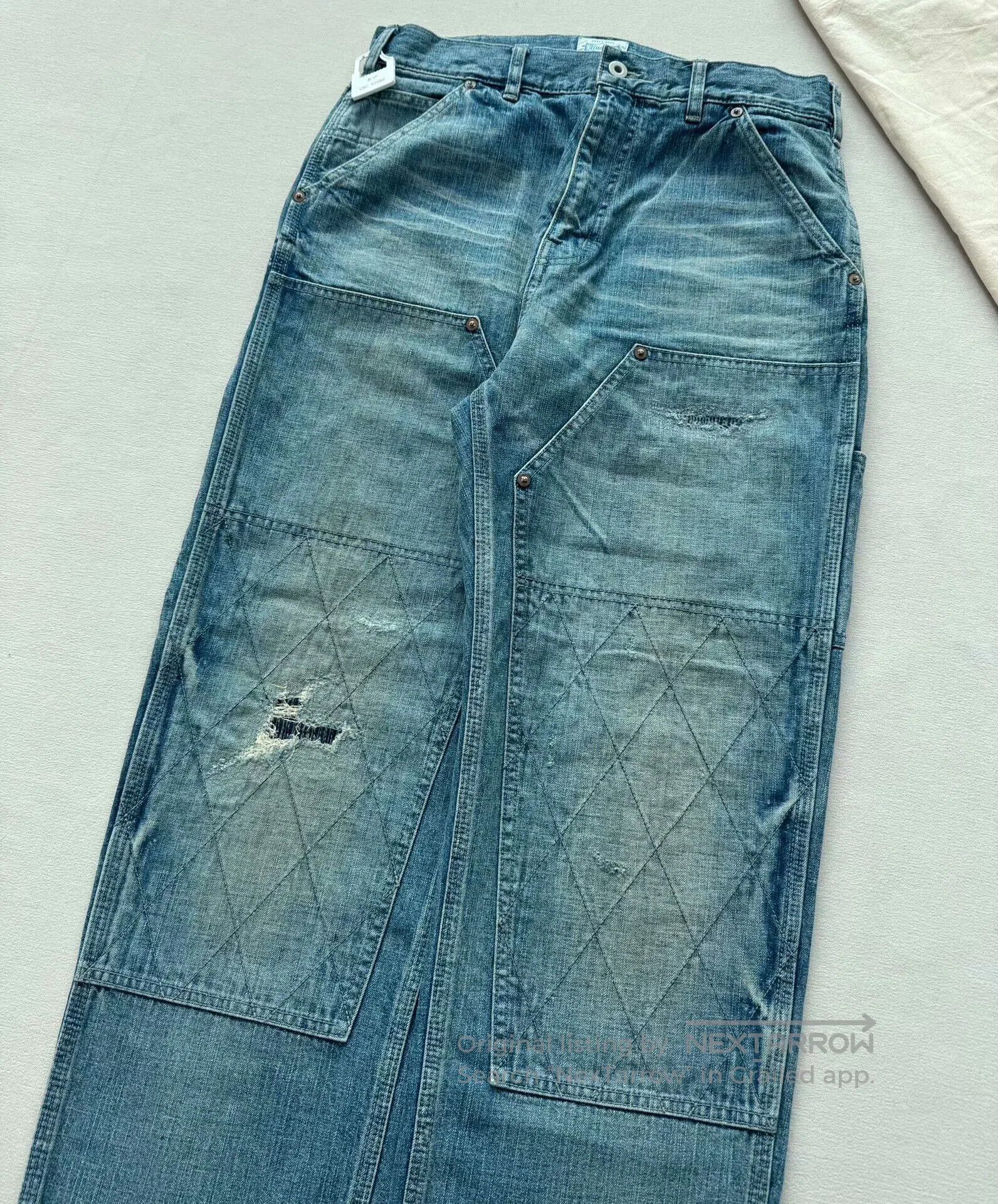 Madness madness double knee denim work pants. Size US 40 / EU 56 - 3 Thumbnail