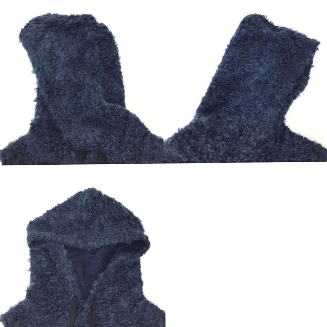 Engineered Garments Engineered Garments Hooded Vest One Size Navy Interliner Side Tie Casual Mens IOR MPN fourier/128-251023-03osNF Size US M / EU 48-50 / 2 - 3 Thumbnail