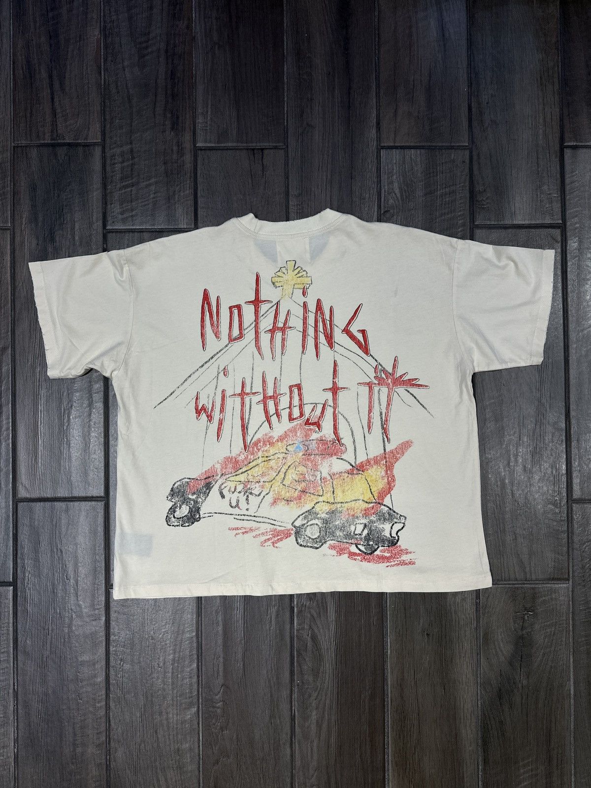 Vertabrae Vertabrae Riot Tee Vintage White Size US XL / EU 56 / 4 - 2 Thumbnail