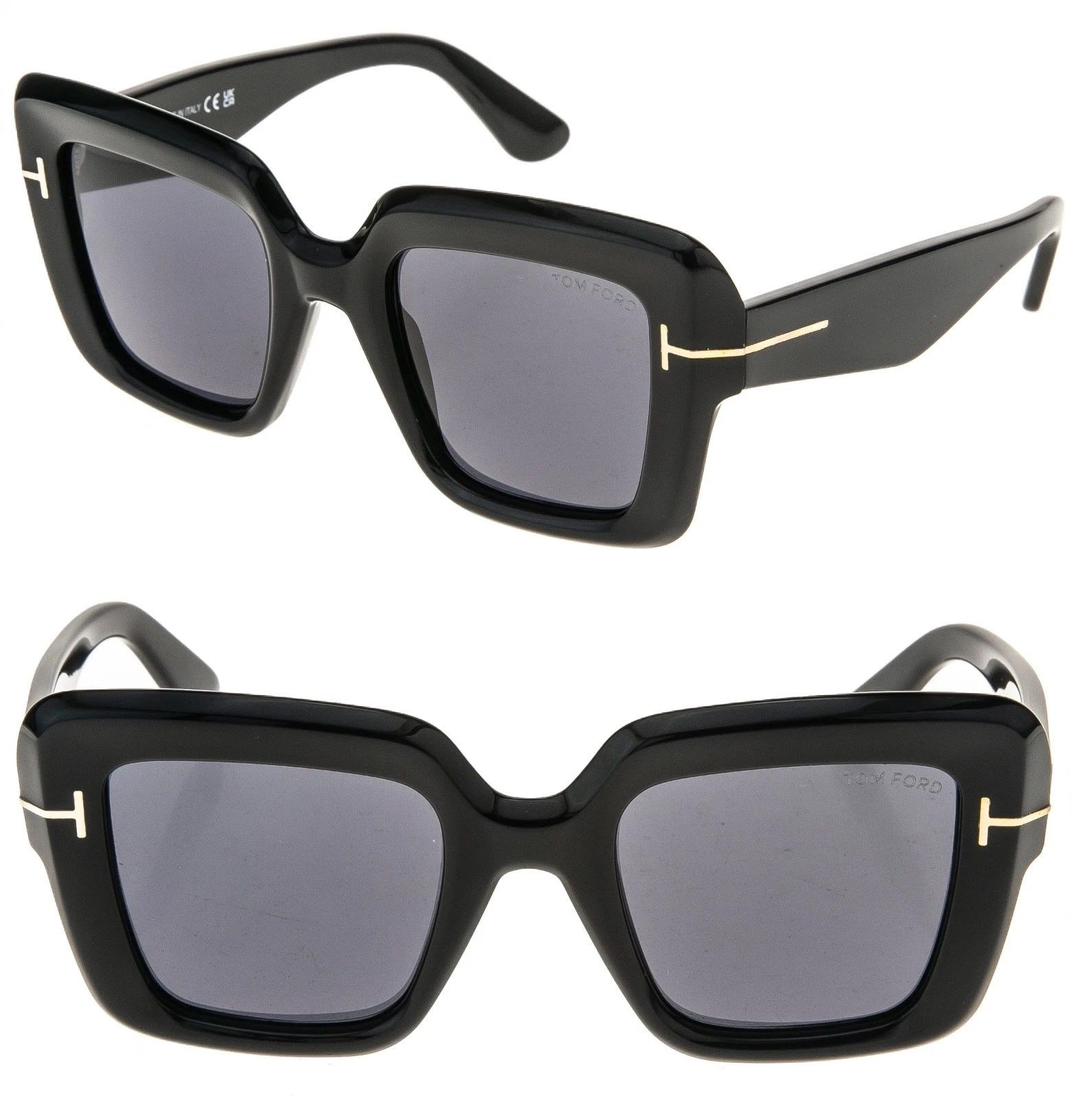 New!!! TOM FORD Esme Sunglasses TF1157 01A Authentic Tom Ford Esme TF1157 52E Sunglasses - US main image 2