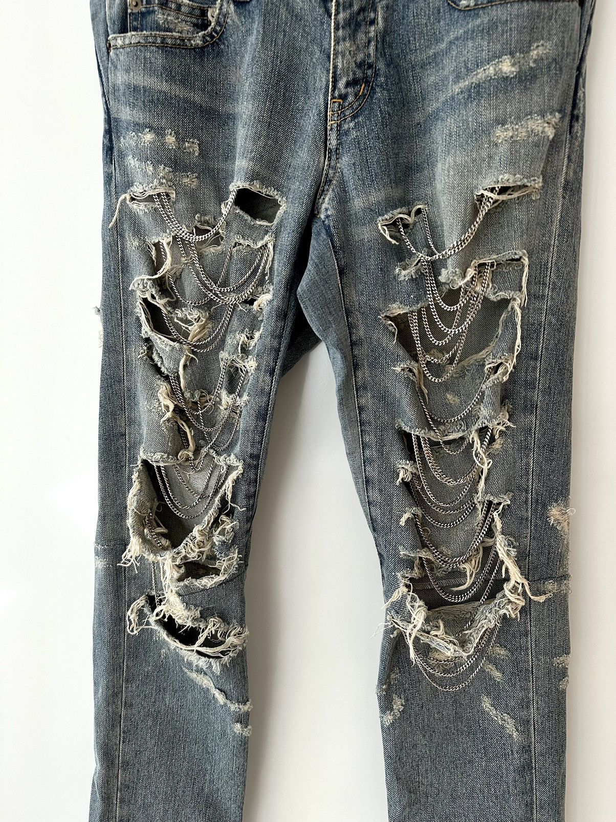 Saint Laurent Paris Saint Laurent FW2013 Chain Jeans Denim