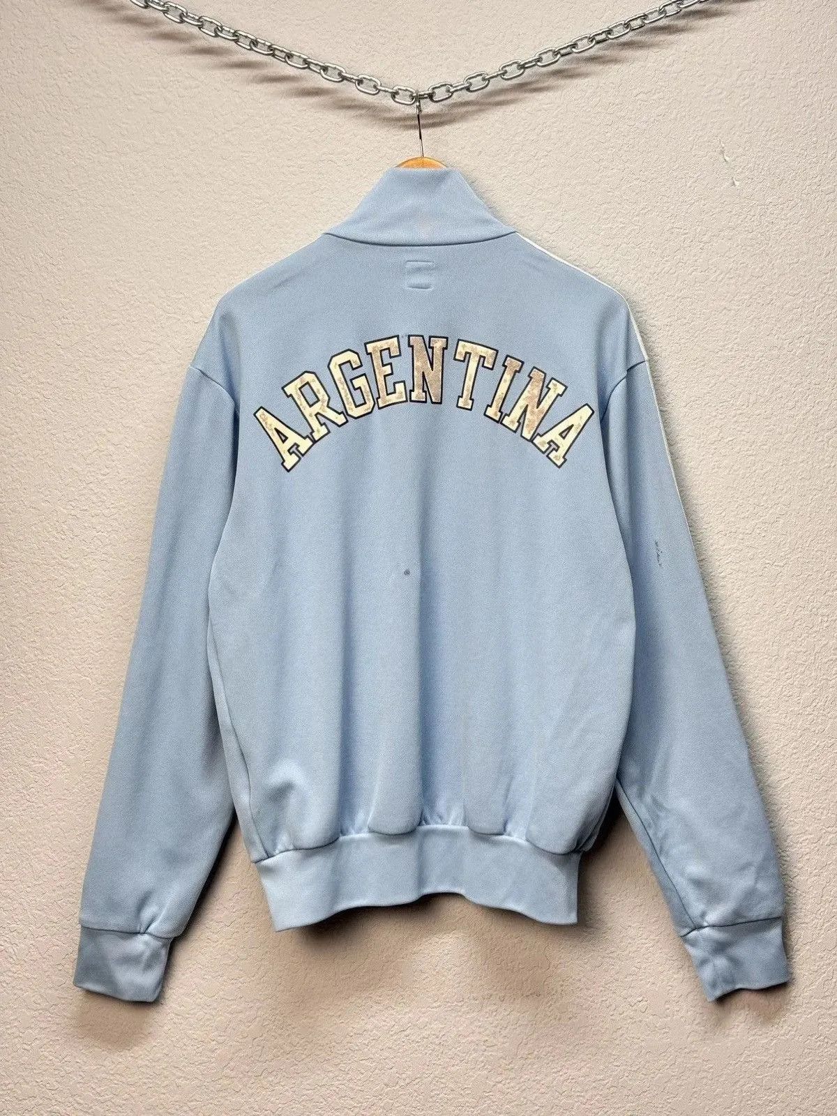 Adidas Vintage Argentina World Cup Football Jacket Soccer 2006 Size US L / EU 52-54 / 3 - 17 Thumbnail