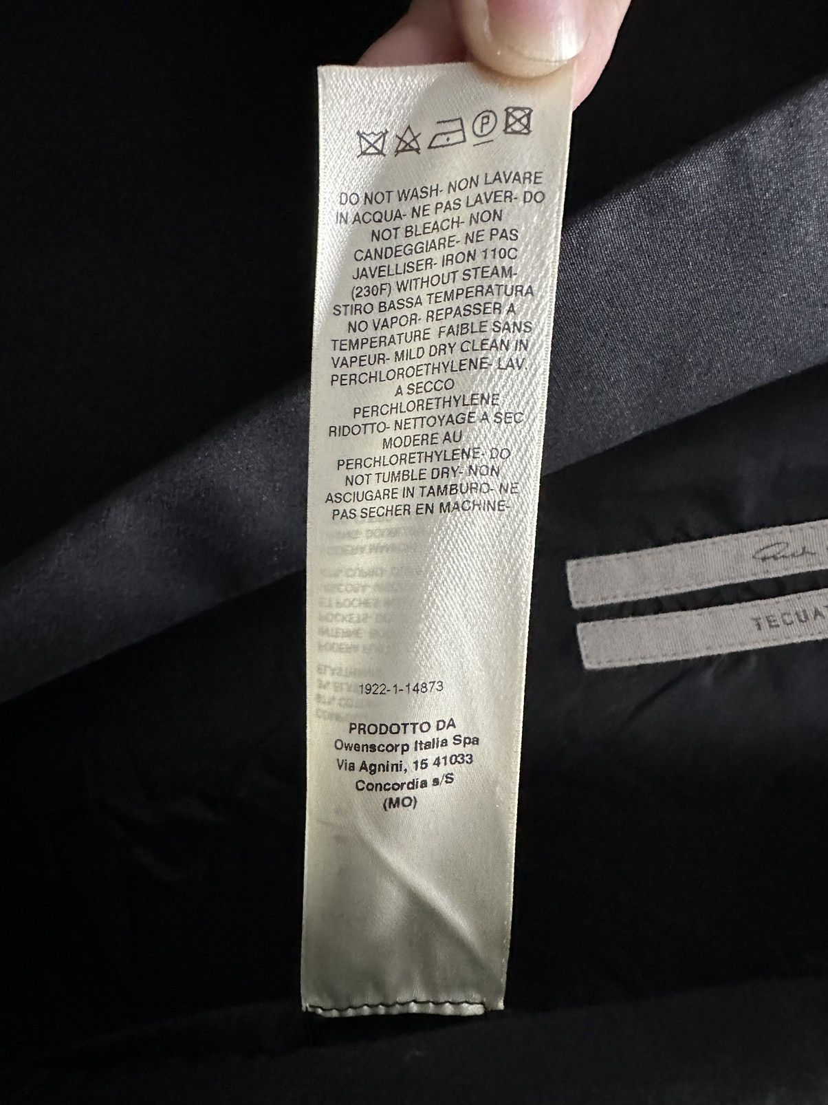 Rick Owens SS20 Tecuatl Runway Blazer