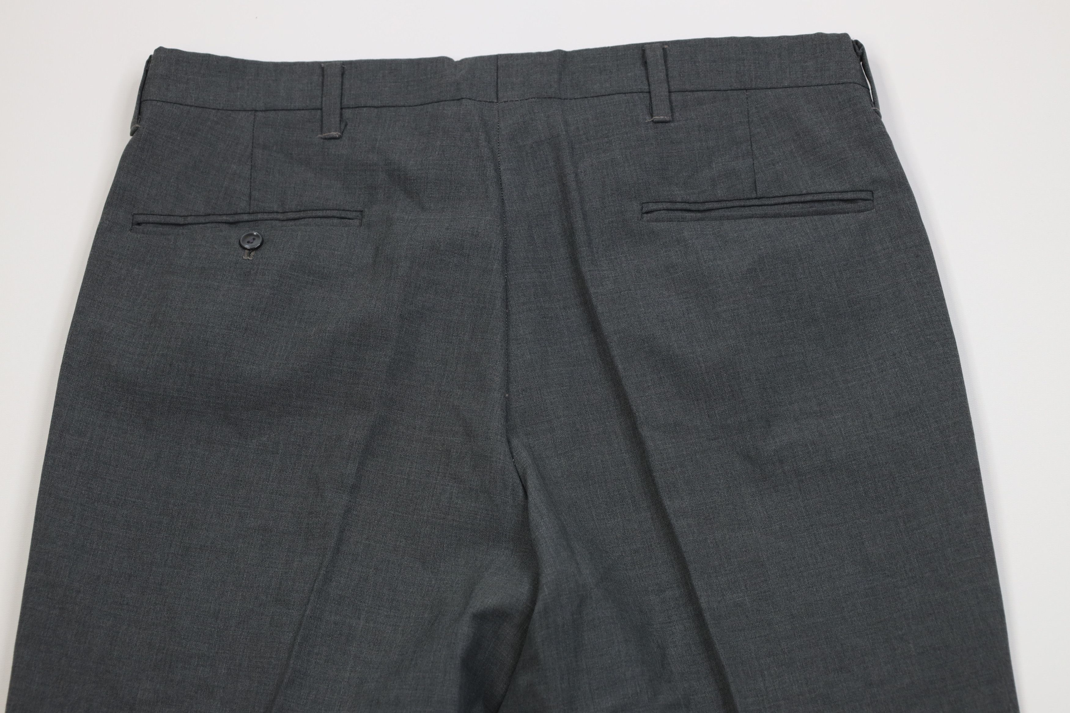 Vintage Vintage 60s 70s Streetwear Wide Leg Chino Pants Gray USA Size US 34 / EU 50 - 10 Thumbnail