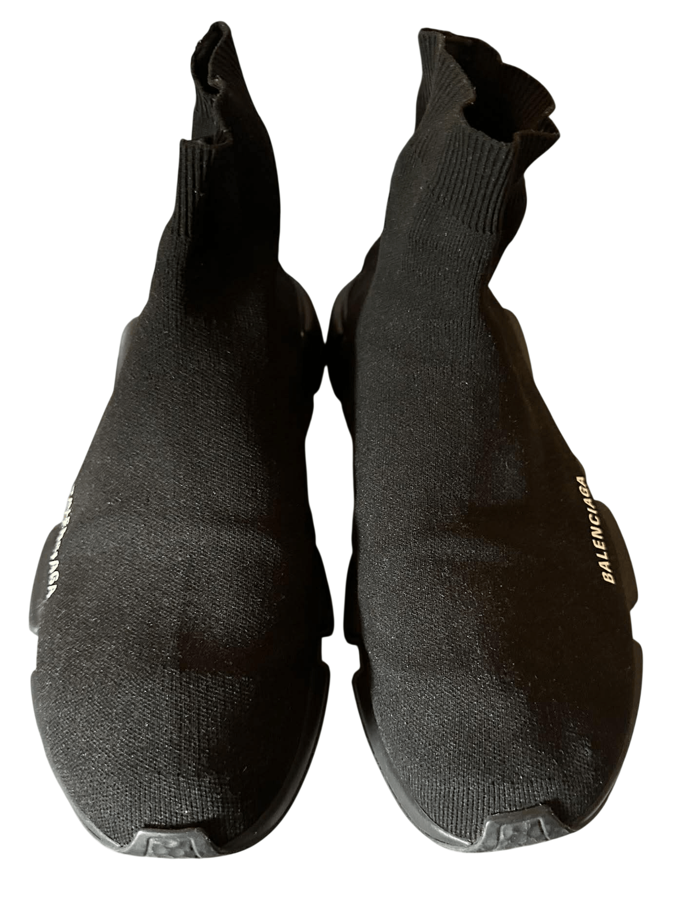 Balenciaga Balenciaga Speed Trainer 2021 All Black Size US 12 / EU 45 - 5 Thumbnail