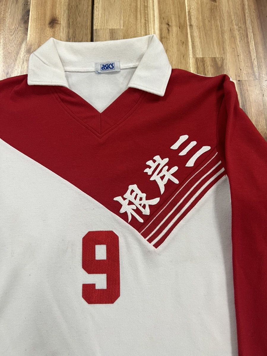 Asics Vintage 80’s Match-worn Asics Japan #9 Volleyball Jersey Size US M / EU 48-50 / 2 - 2 Thumbnail