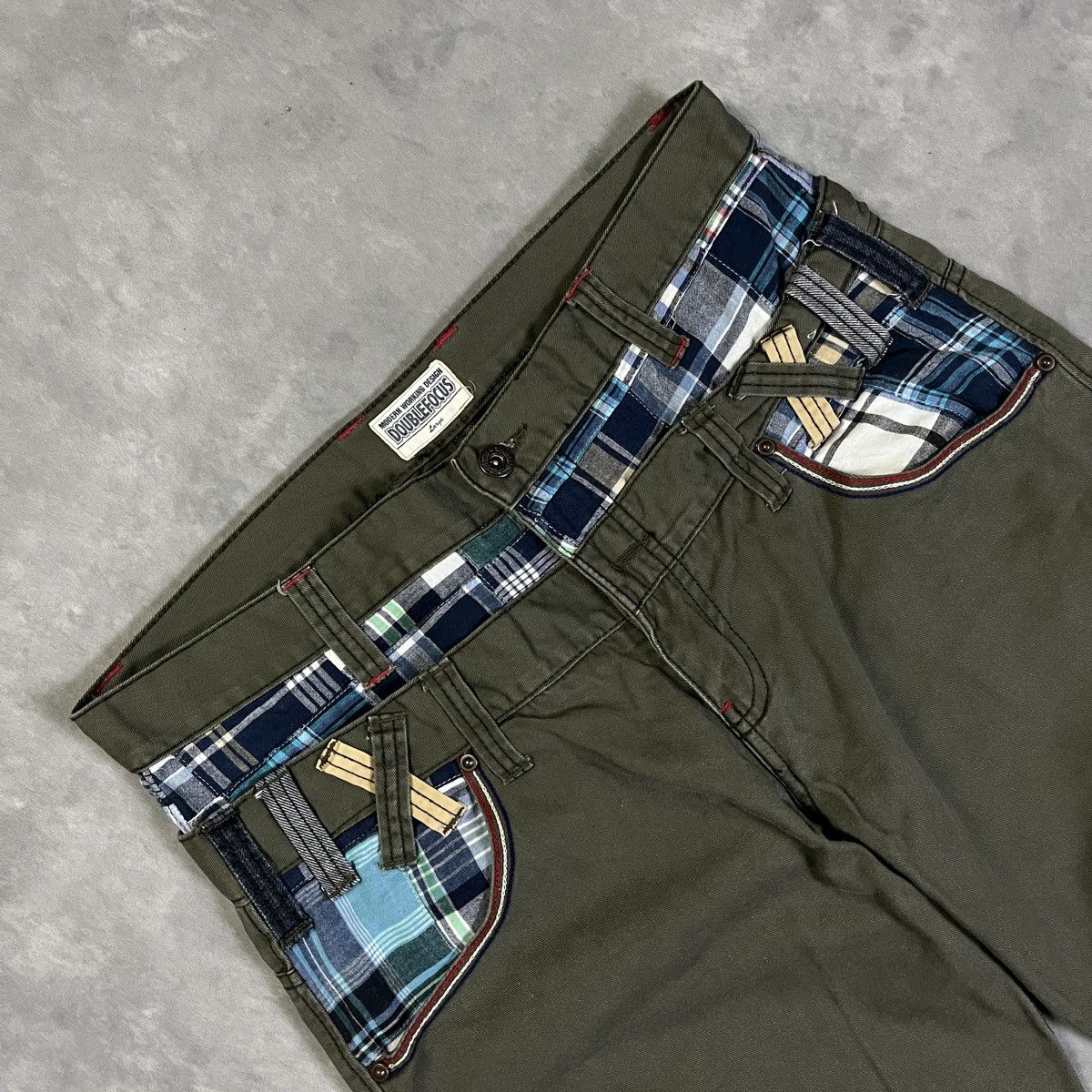 Kapital 2000s Japanese Hysteric Owens Double Waist Jorts y2k Ifsix Size US 30 / EU 46 - 3 Thumbnail
