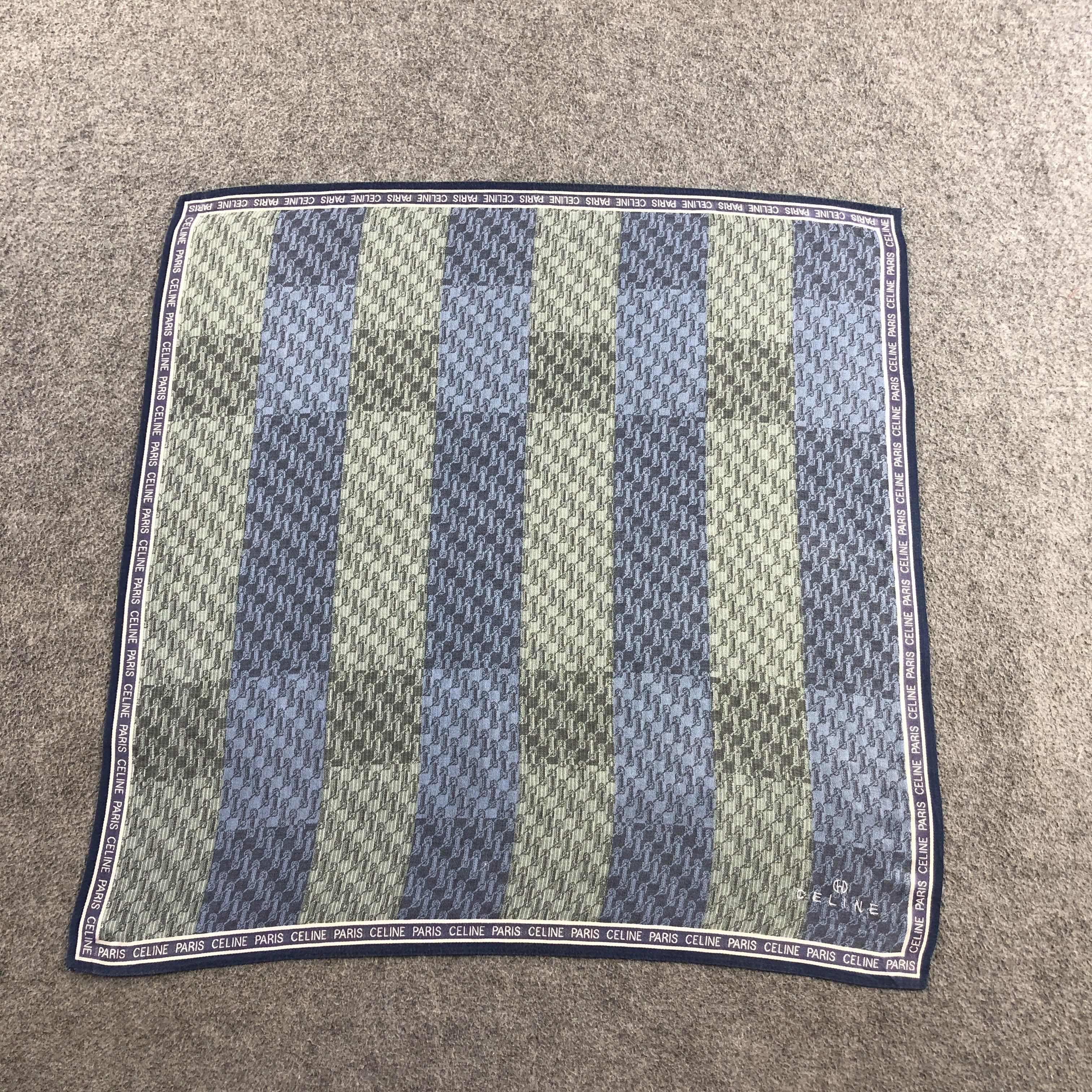 Celine Celine Handkerchief Neckerchief Bandana H2792 Size ONE SIZE - 2 Thumbnail