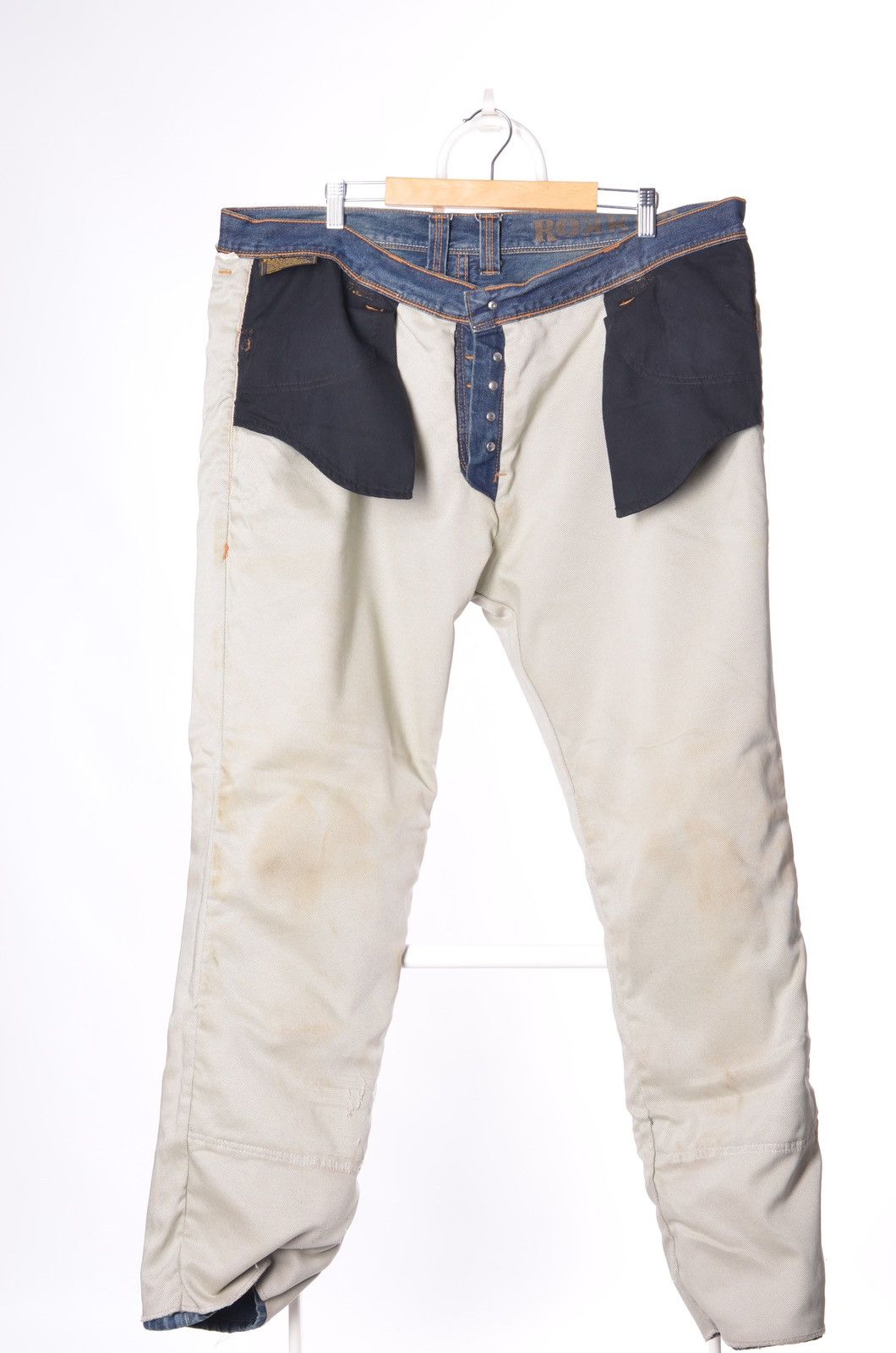 THE ROKKER COMPANY Rokker Company Denim Motorcycle Jeans Size US 42 / EU 58 - 4 Thumbnail