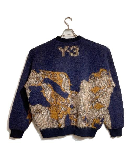 Yohji Yamamoto Yohji Yamamoto Y-3 CAMO KNIT CREW SWEATER Size US L / EU 52-54 / 3 - 2 Thumbnail