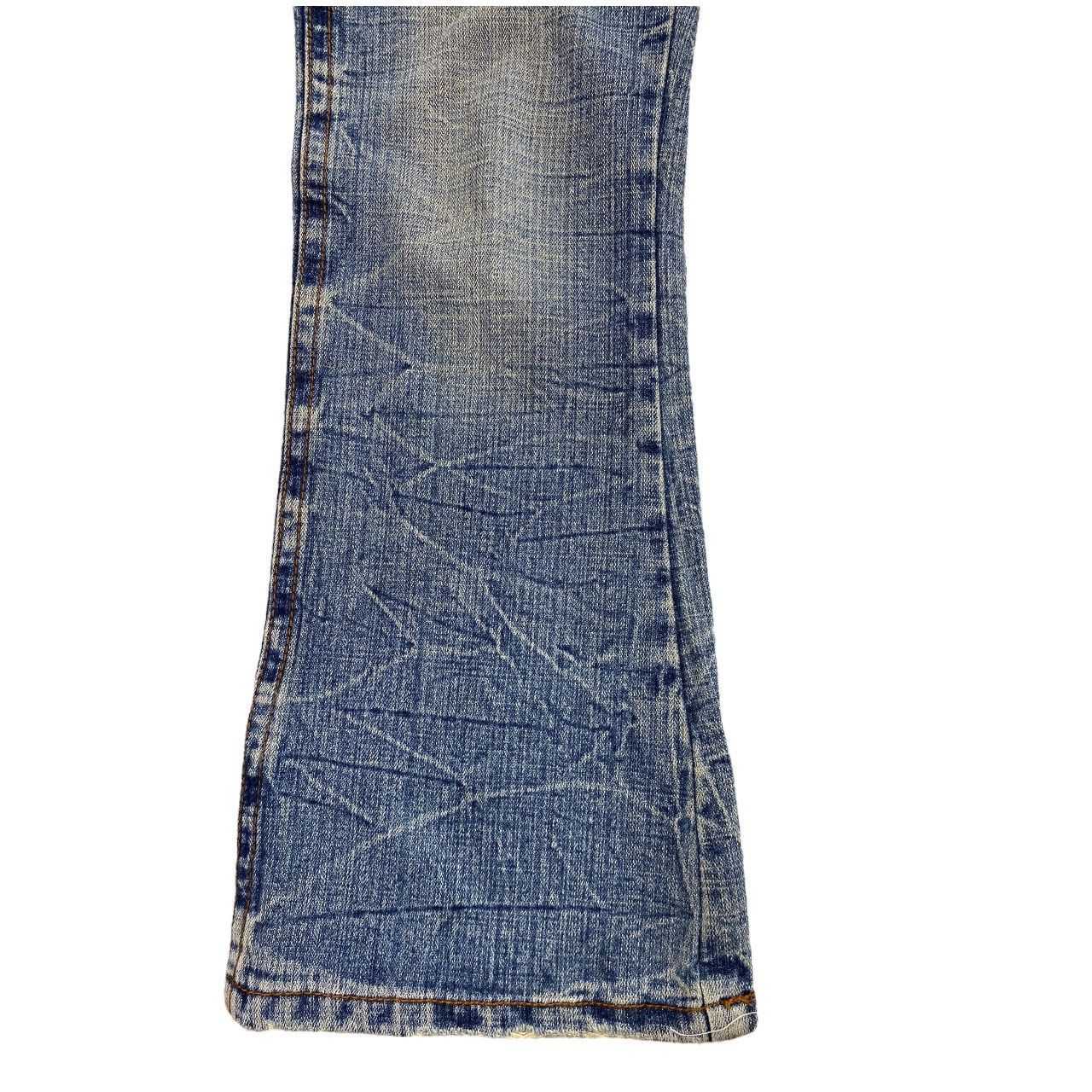 Japanese Brand Vintage Japanese Brand Distress Honeycomb Style Jeans Size US 33 - 7 Thumbnail