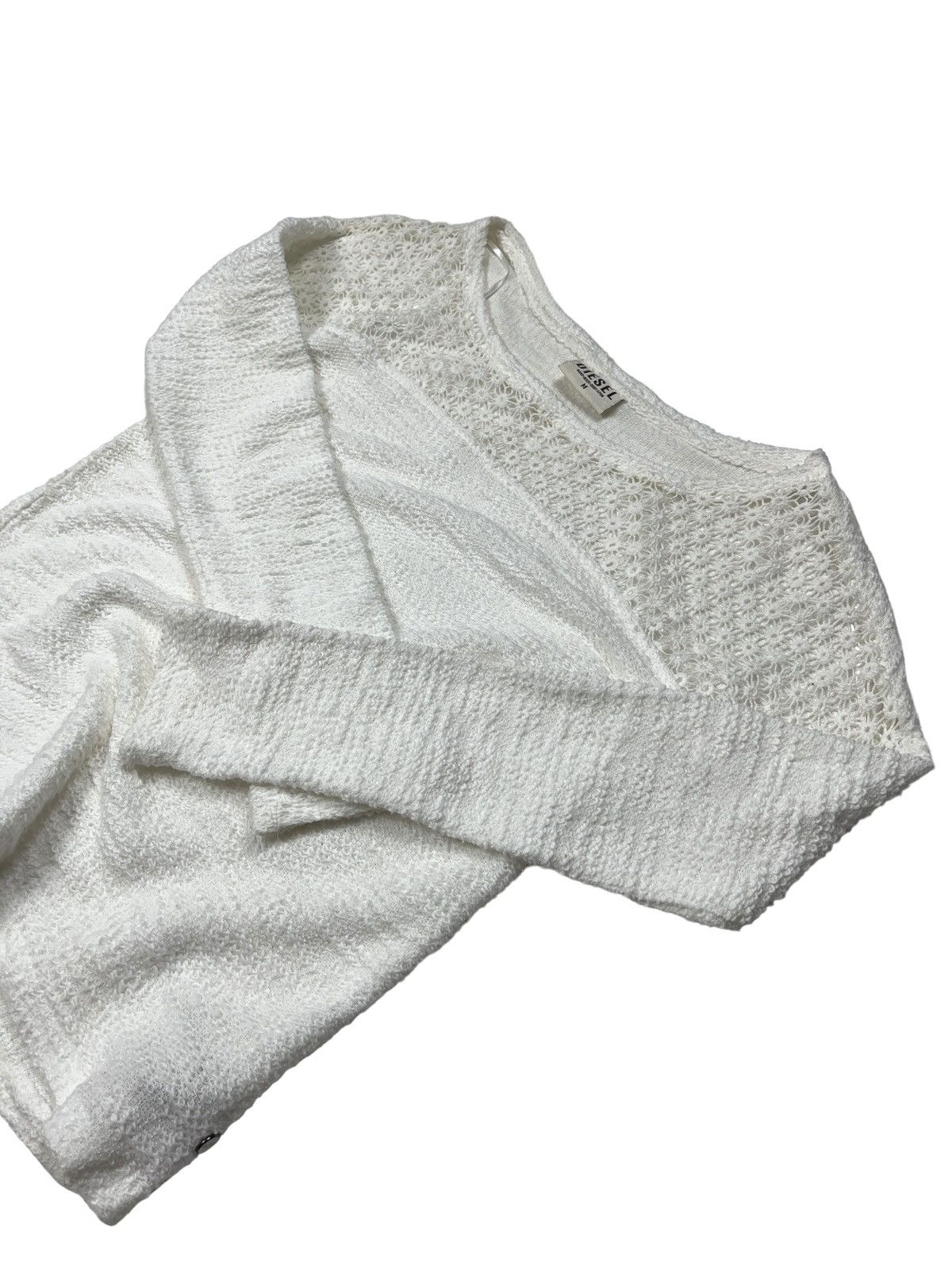 Diesel Diesel Hand Made Ring Spun Sweater Size M / US 6-8 / IT 42-44 - 3 Thumbnail