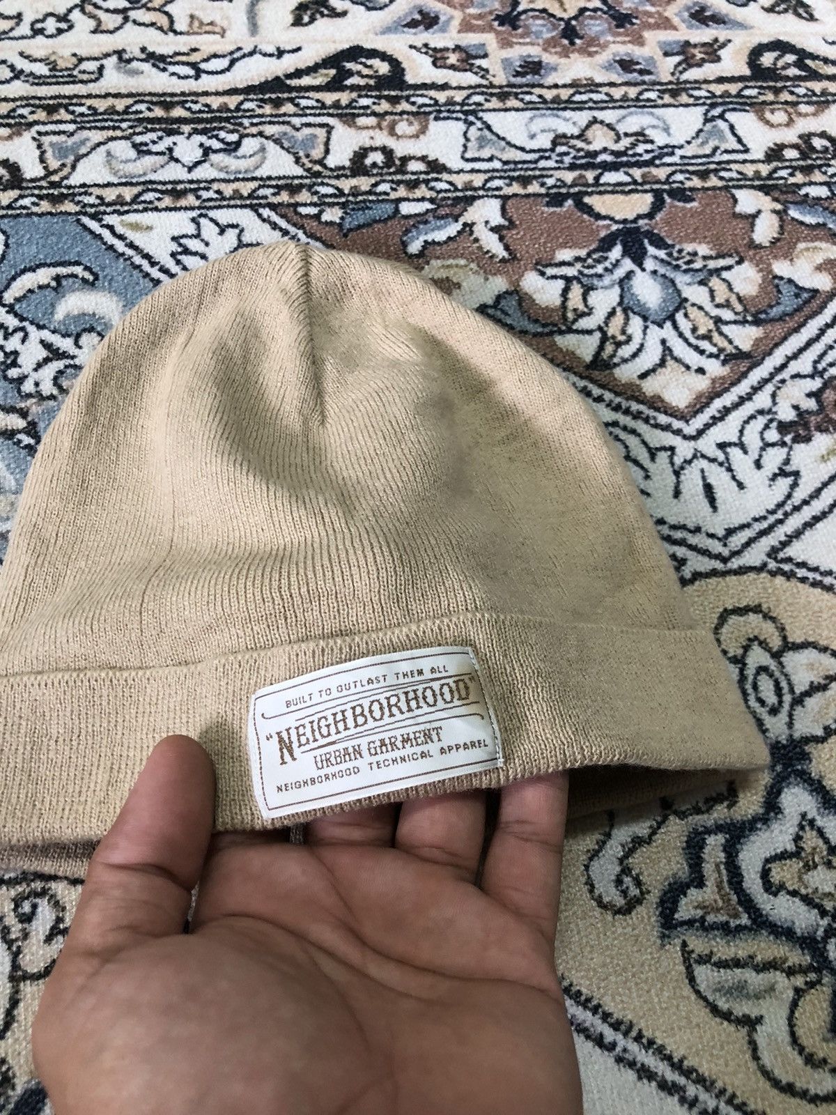 Neighborhood Neighborhood Small Logo Beanie Hat Size ONE SIZE - 3 Thumbnail