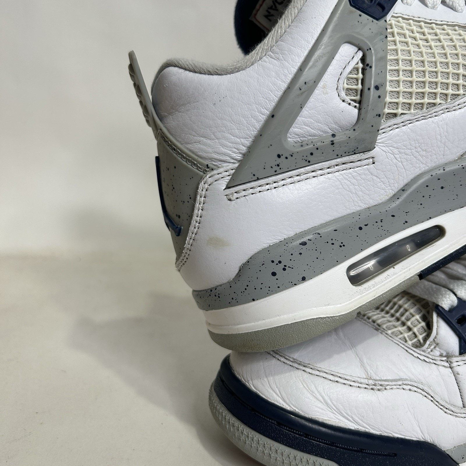 Jordan Brand Nike Air Jordan Retro 4 “Midnight Navy” Size US 8 / EU 41 - 9 Thumbnail