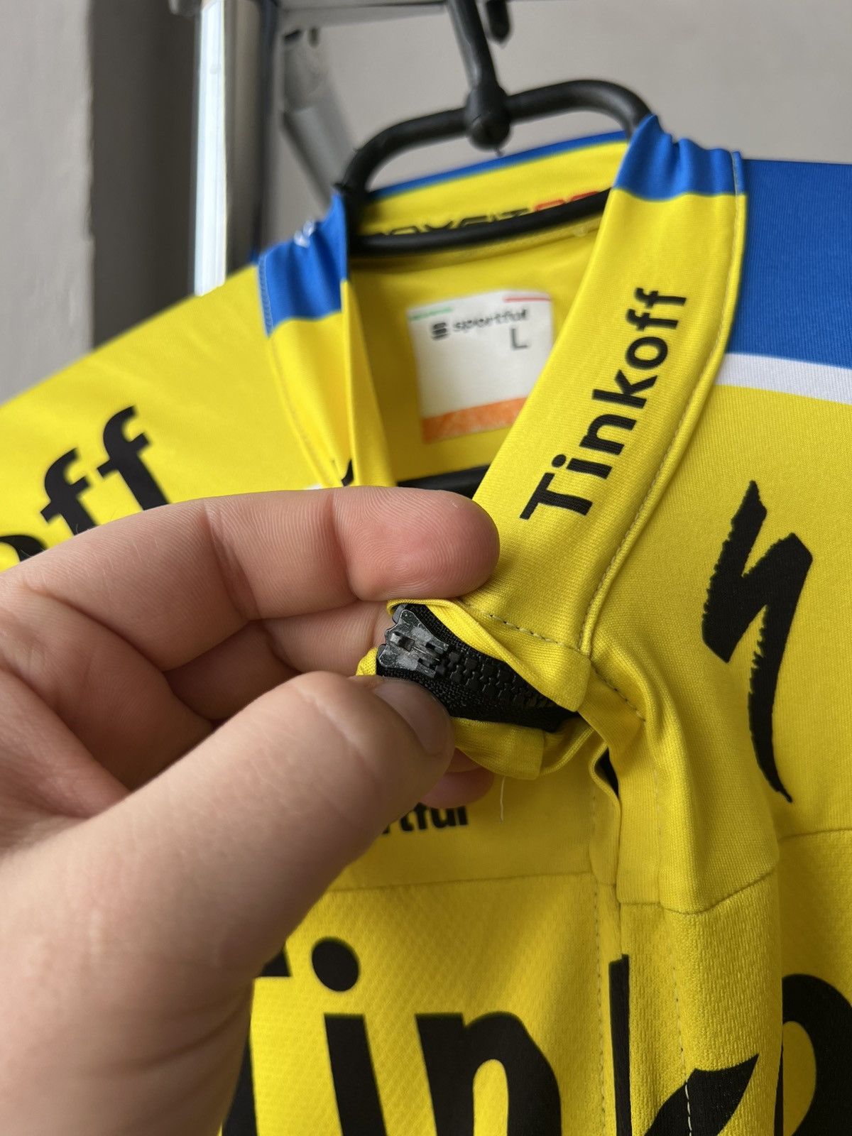 Other TINKOFF SAXO BANK TEAM UCI WORLD TOUR CYCLING JERSEY Size US L / EU 52-54 / 3 - 12 Thumbnail