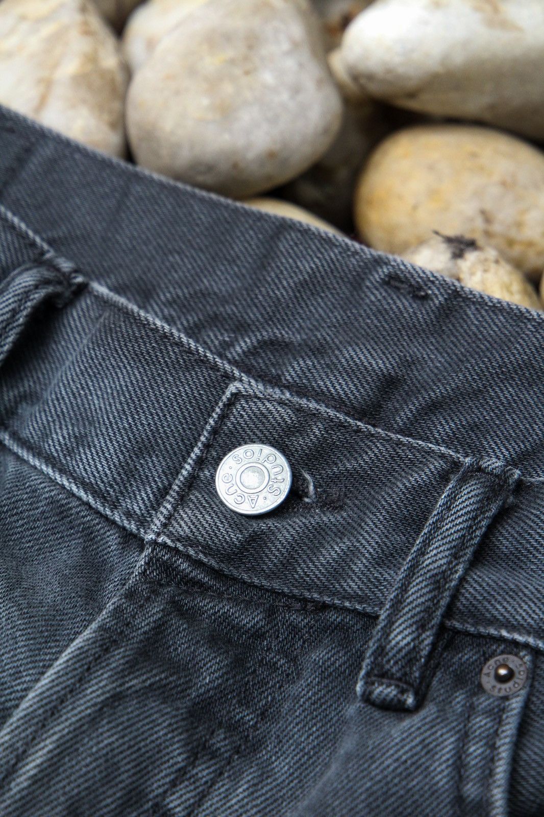 Acne Studios Acne Studios 2021 Faded Black Denim Size 31" - 9 Thumbnail