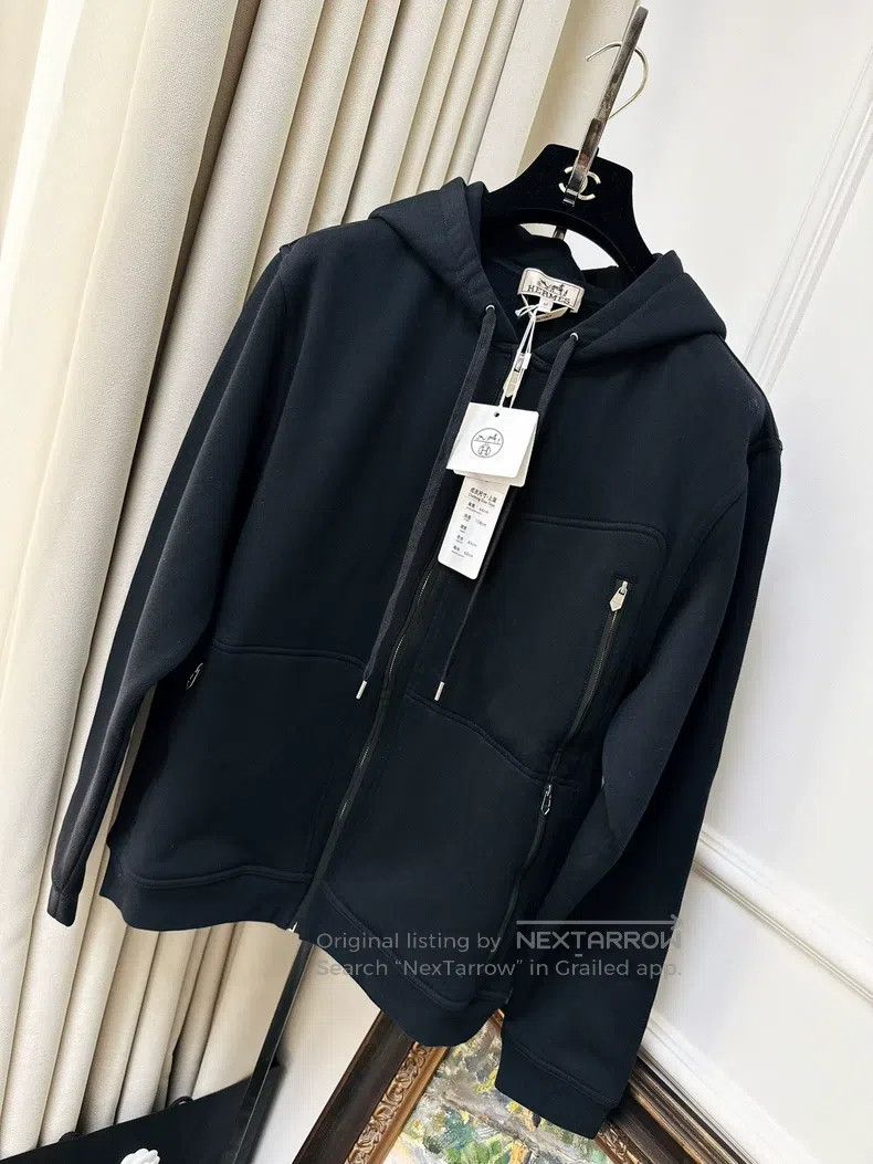 Hermes Hermes 24FW New Color Men's Hooded Sweatshirt Jacket Size US M / EU 48-50 / 2 - 2 Thumbnail
