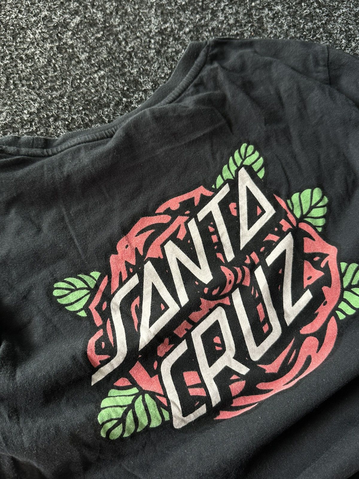 Santa Cruz Skateboards 🚨 VINTAGE RARE SANTA CRUZ ROSES BIG LOGO LONG SKATE y2k Size US S / EU 44-46 / 1 - 4 Thumbnail