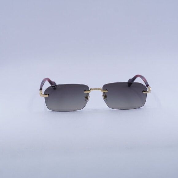 Gucci 🕶️ New Gucci GG1221S 006 Sunglasses - Gold/Havana Frame Size ONE SIZE - 2 Thumbnail
