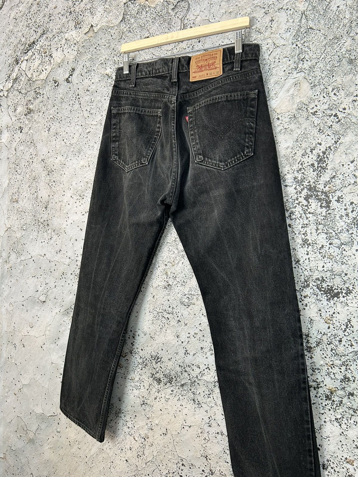 Levi's Vintage Levi’s 505 1998 Archival Denim Pants Jeans Washed Size US 32 / EU 48 - 5 Thumbnail