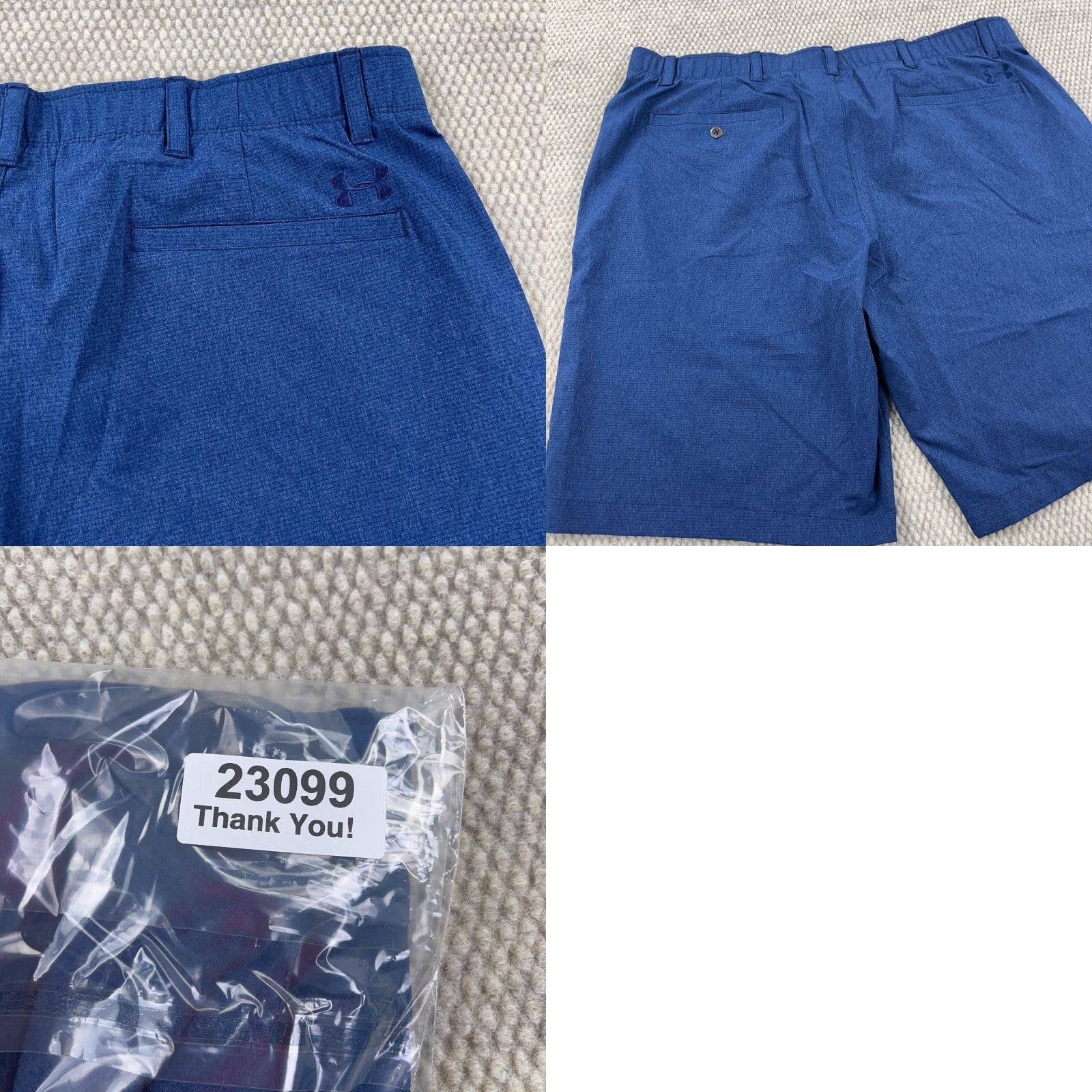 Under Armour Under Armour Chino Shorts Men 40 Navy Blue Golf Performance Loose Fit Heatgear Size US 40 / EU 56 - 9 Thumbnail