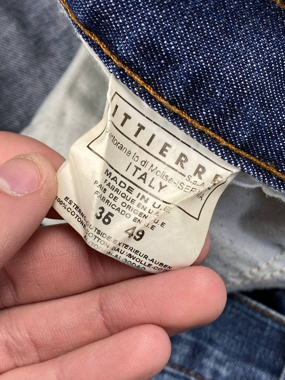 Versace Vintage Versace Jeans Denim Big Logo VJC Men Size 32 Blue Size US 32 / EU 48 - 13 Thumbnail