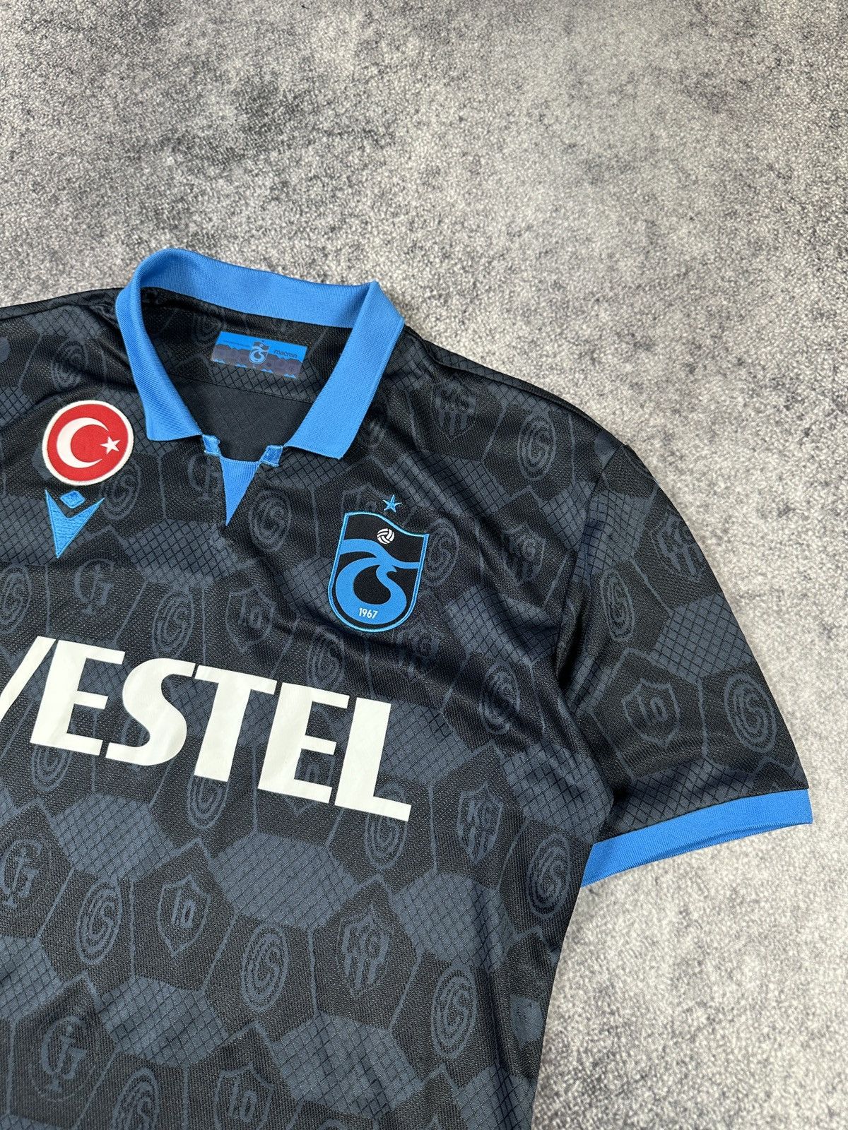 Macron Macron Trabzonspor Soccer Jersey Streetwear Blokecore Y2K L Size US L / EU 52-54 / 3 - 3 Thumbnail