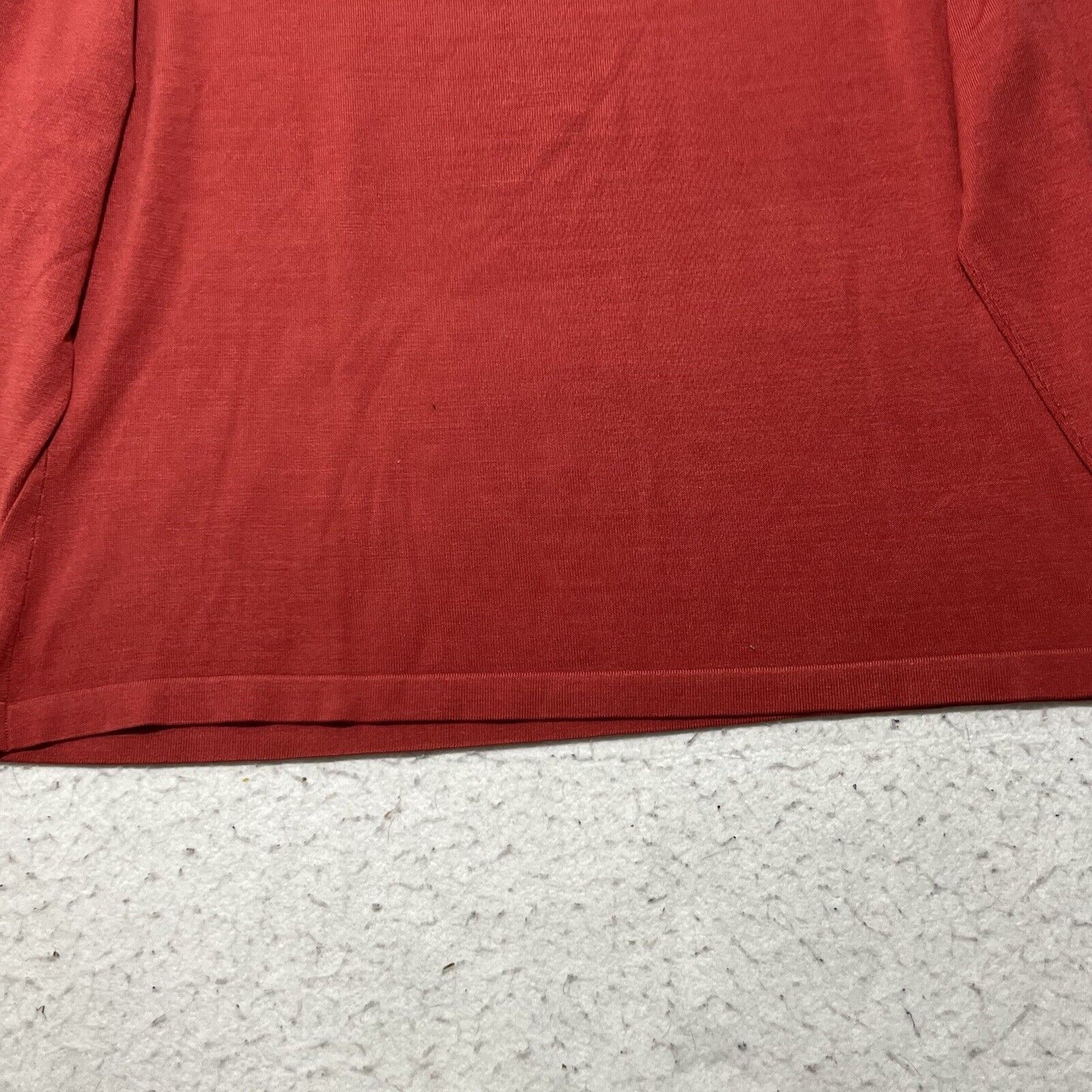 Other Talbots Medium Crewneck T Shirt Solid Red Burgundy Top Size M / US 6-8 / IT 42-44 - 11 Thumbnail