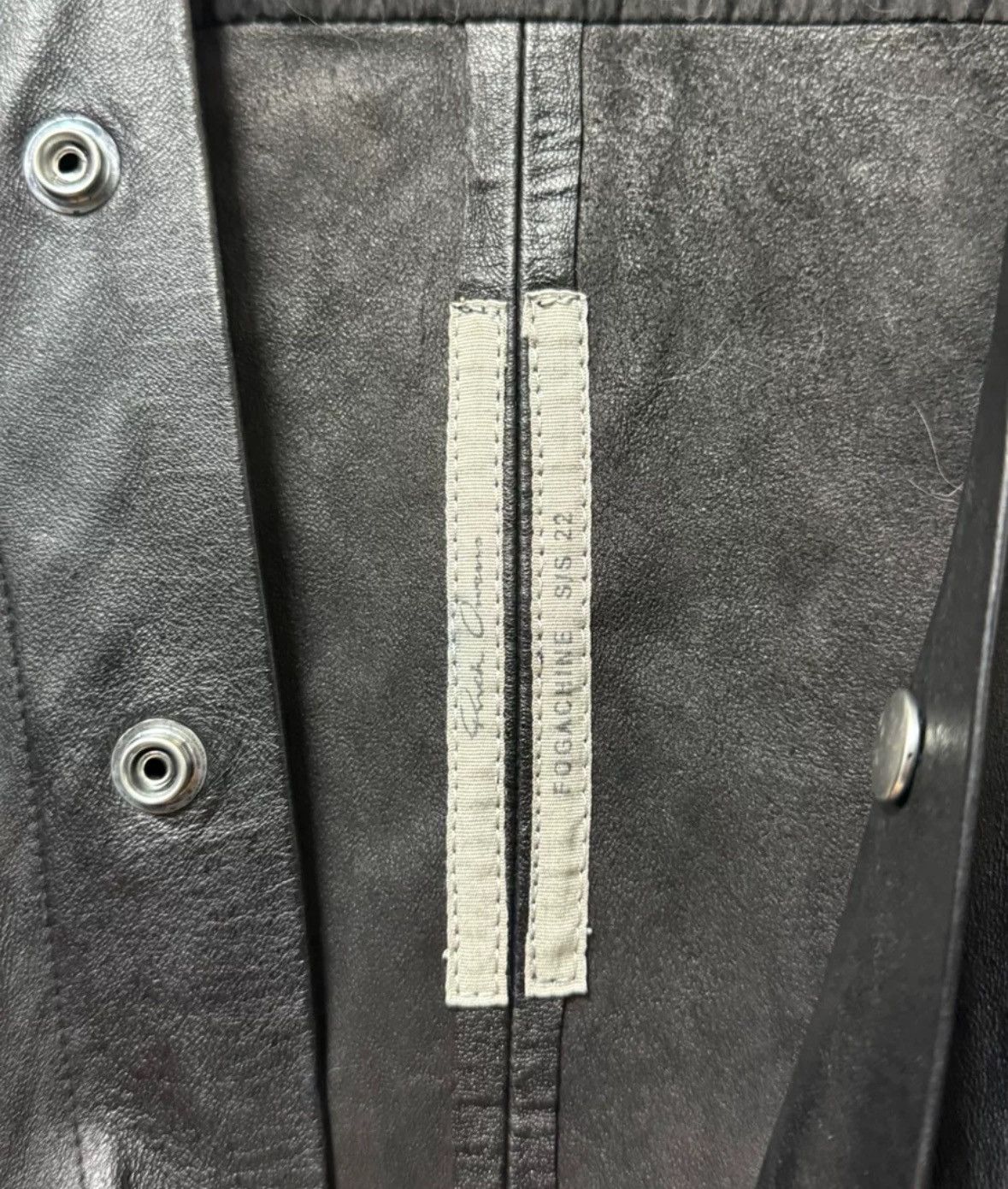 Rick Owens Rick Owens leather Larry jacket 2412-Nextarrow Size US M / EU 48-50 / 2 - 4 Thumbnail