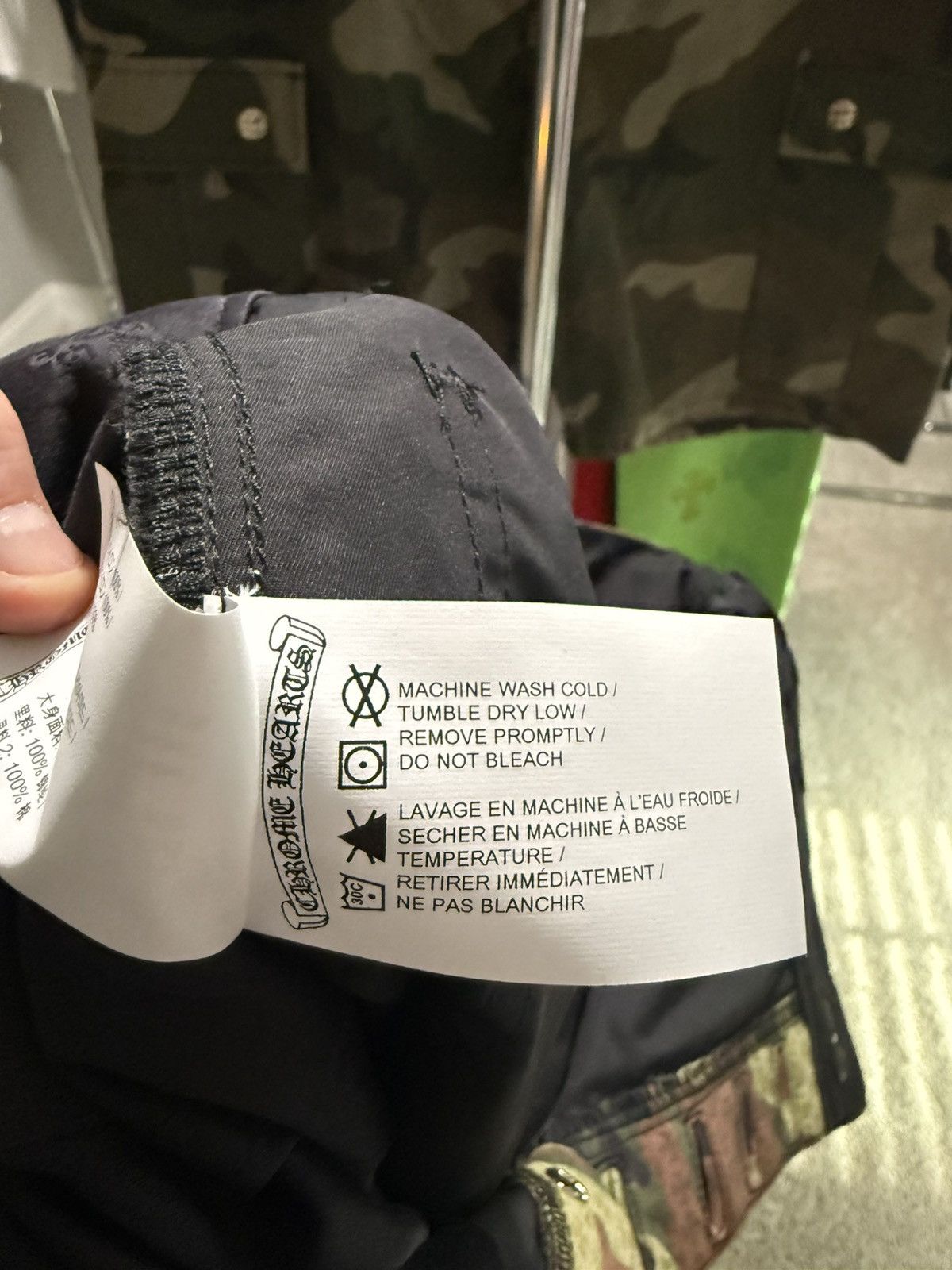Chrome Hearts Chrome Hearts Camo Double Knee Carpenter Pants Size US 30 / EU 46 - 15 Thumbnail