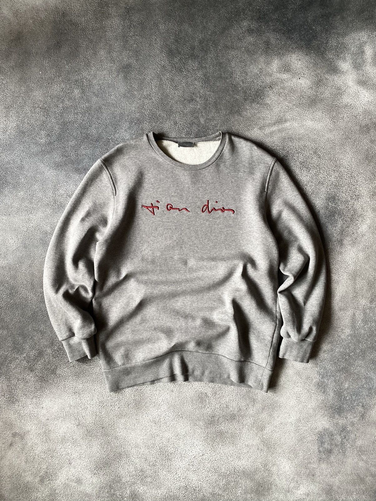 Dior 2013 Dior Homme by Kris Van Assche Sweatshirt Logo Size US L / EU 52-54 / 3 - 3 Thumbnail