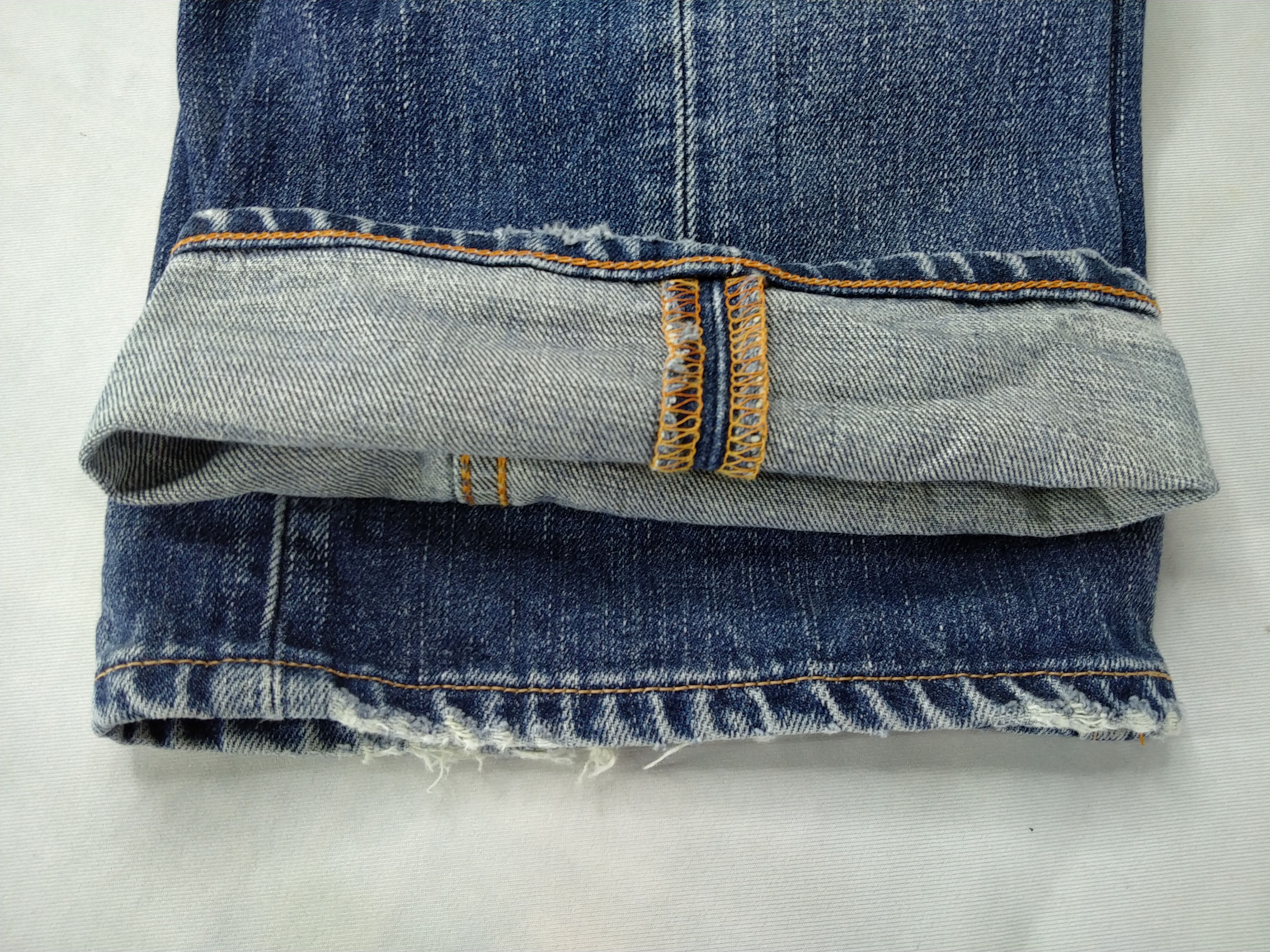 Levi's Blue Vintage Levi's 504 Distressed Denim 32x34 -JN208 Size US 32 / EU 48 - 22 Thumbnail