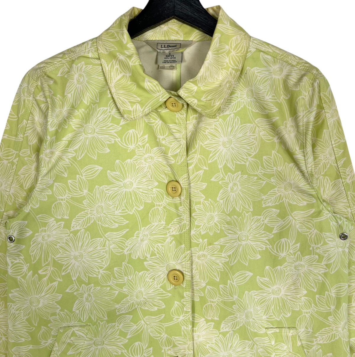 L.L. Bean LL Bean Floral Women Jacket Size S / US 4 / IT 40 - 2 Thumbnail
