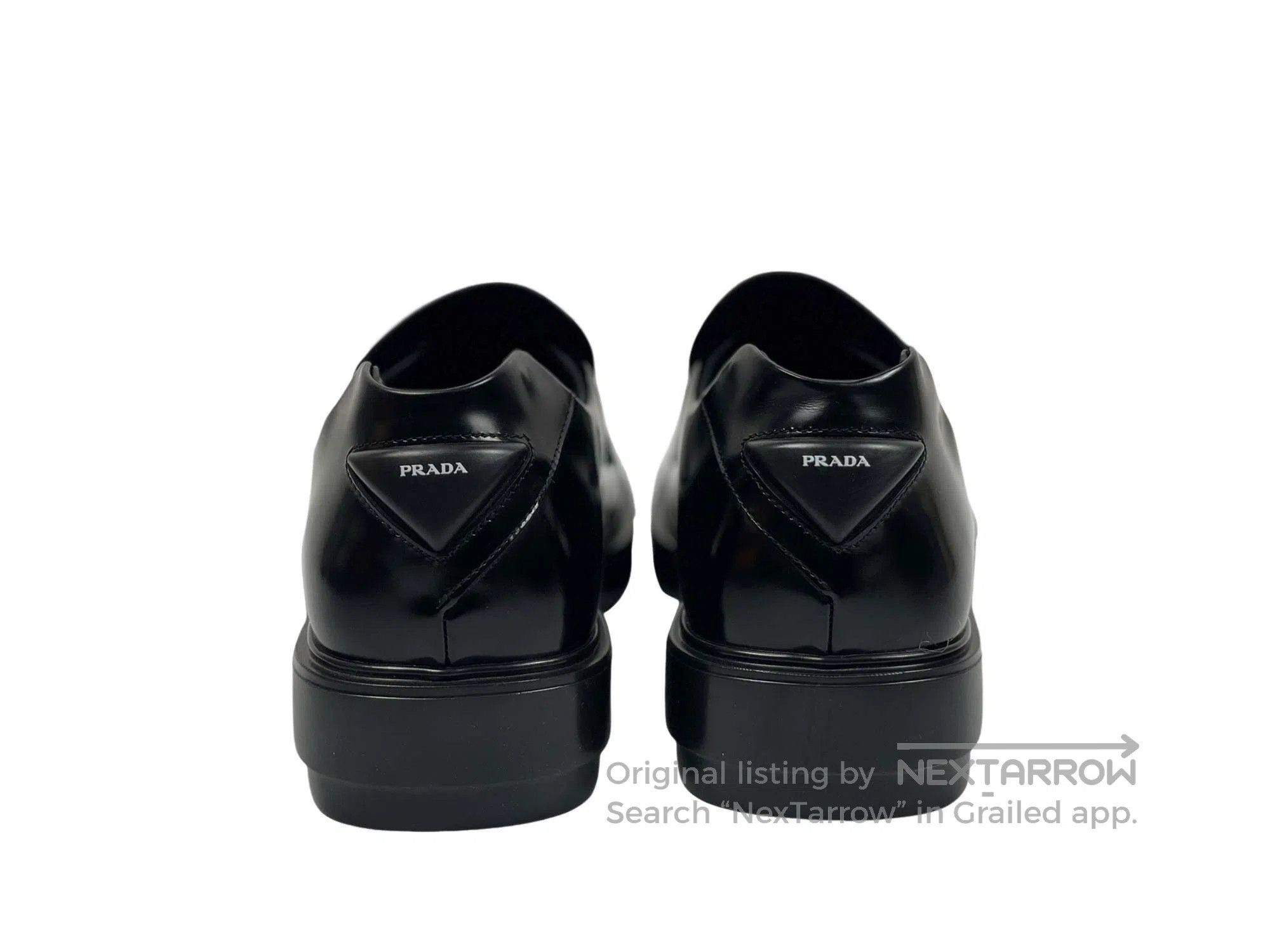 Prada Prada Horn Logo Square Toe Loafers Size US 6 / EU 39 - 4 Thumbnail