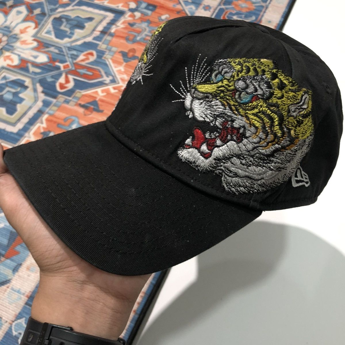 New Era Vintage New Era Tattoo Pack E-Frame Baseball Cap Black Size ONE SIZE - 5 Thumbnail