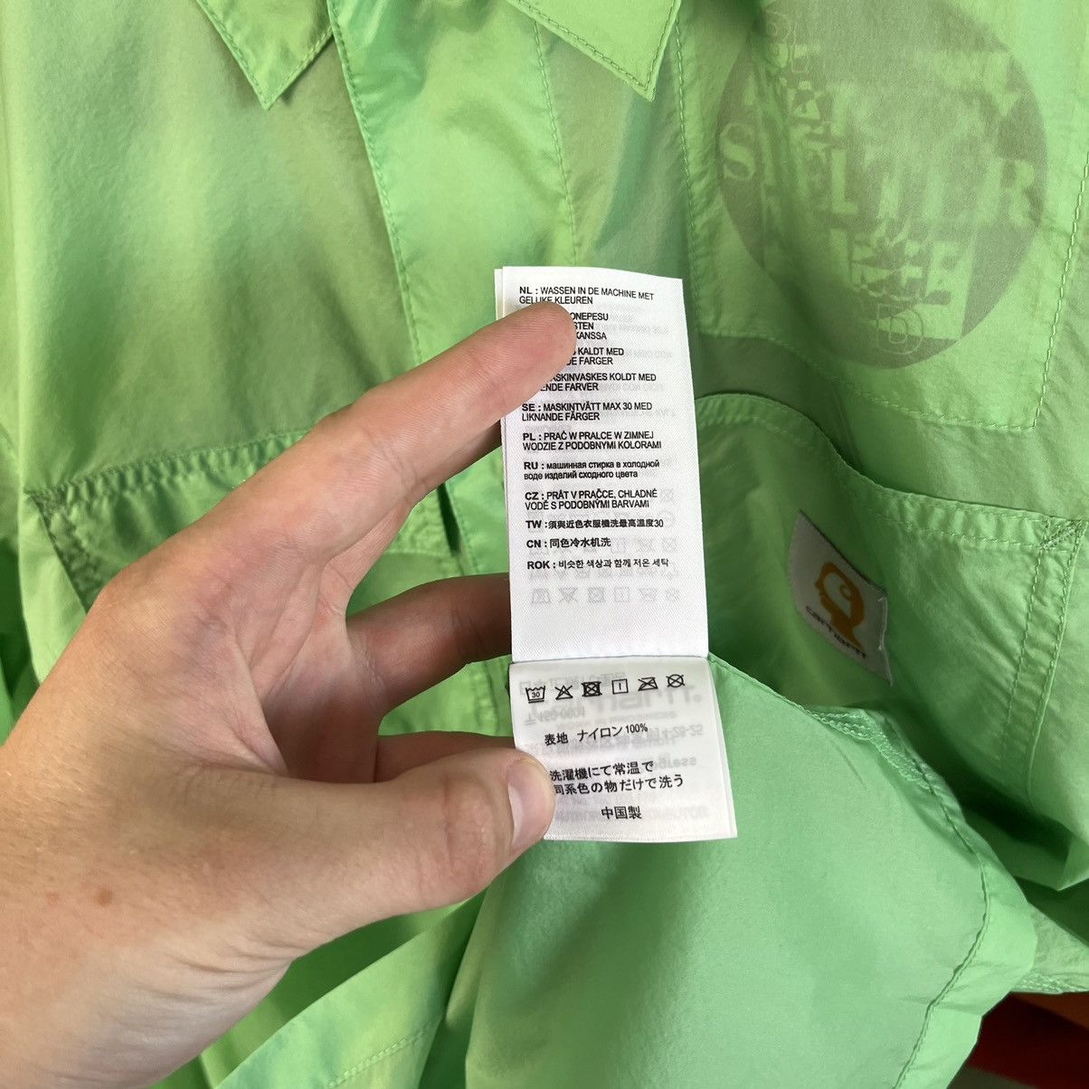 Brain Dead CARHARTT WIP x BRAIN DEAD LIGHT CHORE JACKET Size US M / EU 48-50 / 2 - 9 Thumbnail