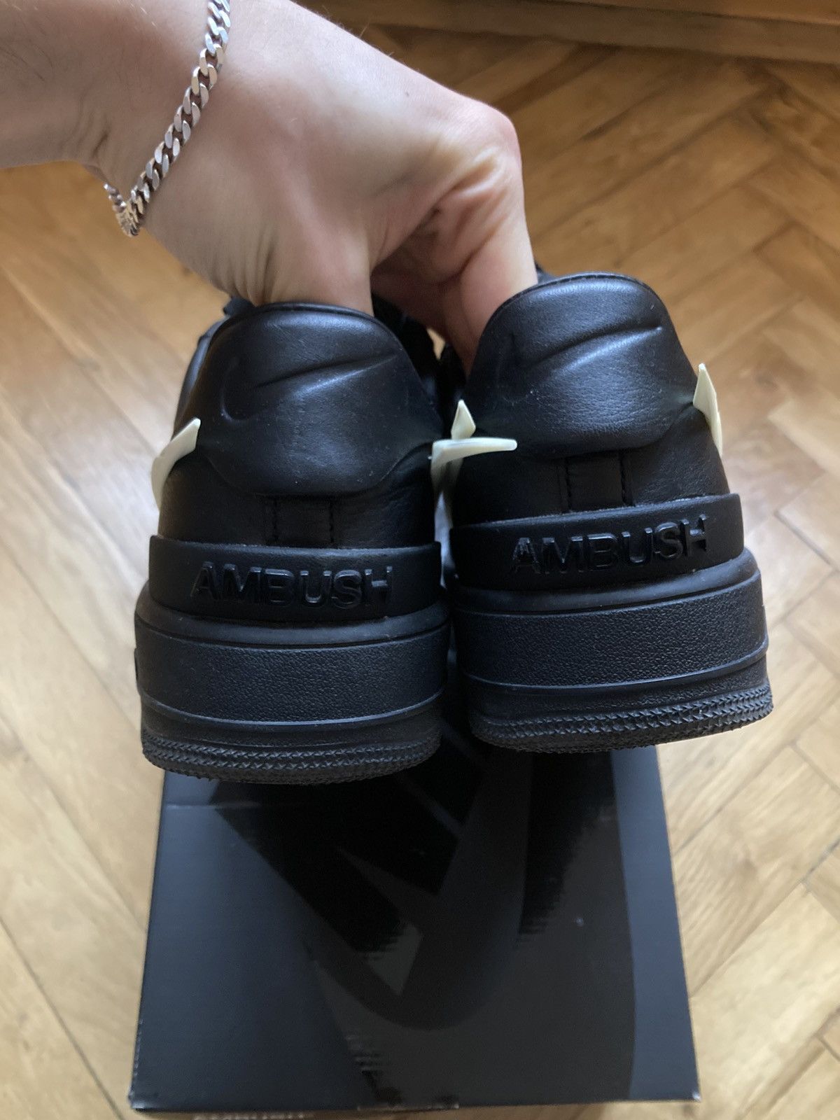 Ambush Design × Nike Nike Ambush Air Force 1 black Size US 9 / EU 42 - 6 Thumbnail