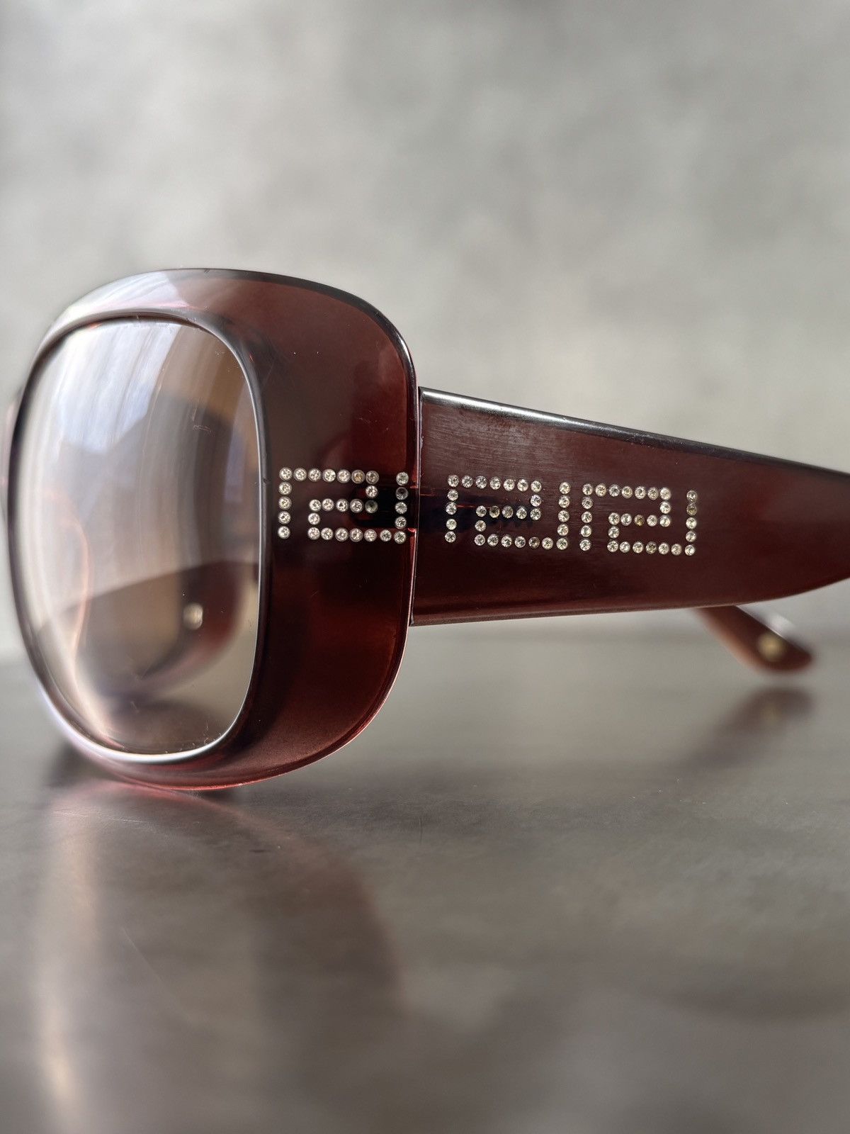 Versace 2009 Versace Sunglasses VE4961B Y2K Rhinestone 2000s Italy Size ONE SIZE - 18 Thumbnail