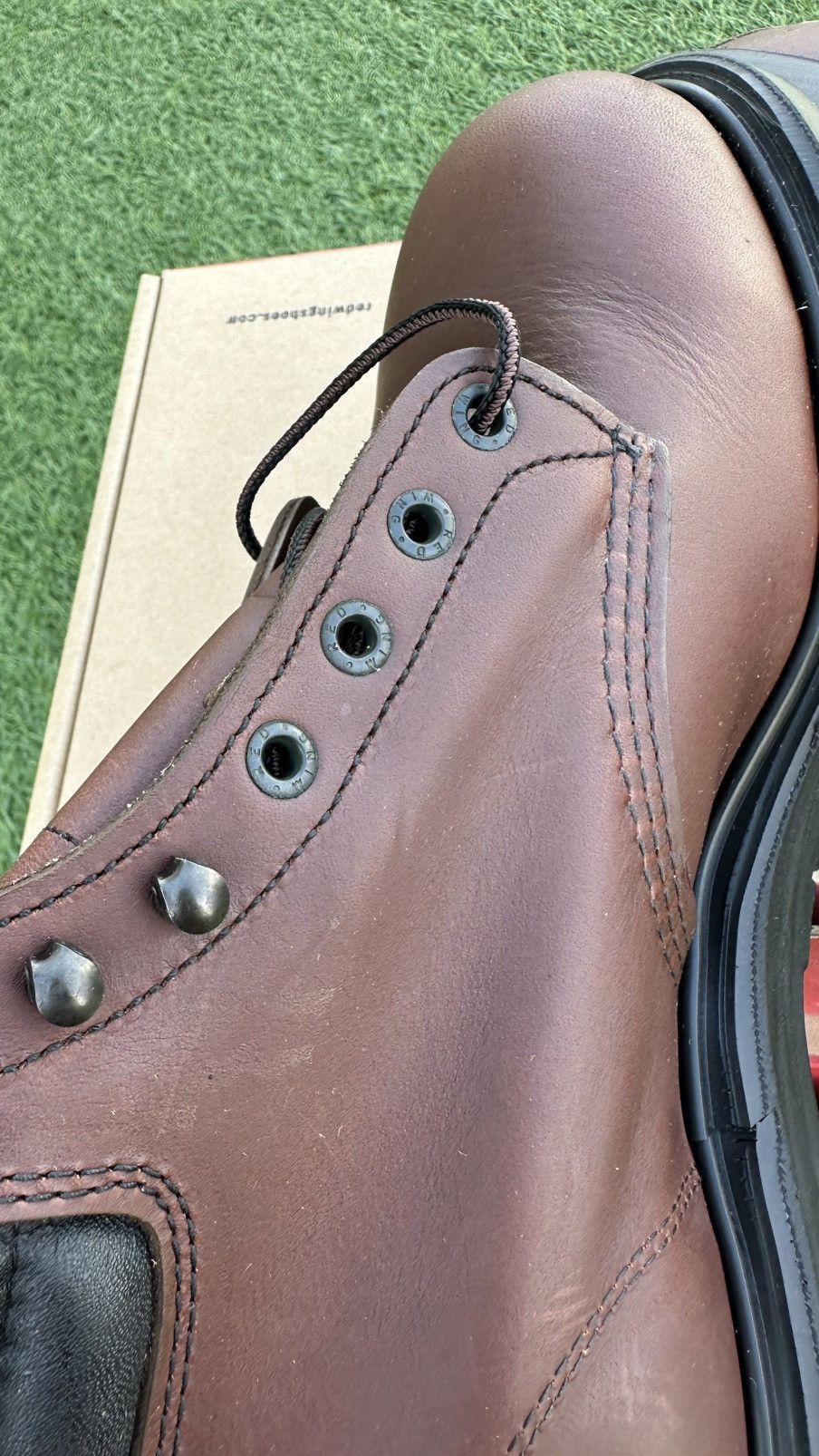 Red Wing Vintage Red Wing 2245 Leather Steel Toe Laced Workwear Boot Size US 9 / EU 42 - 5 Thumbnail