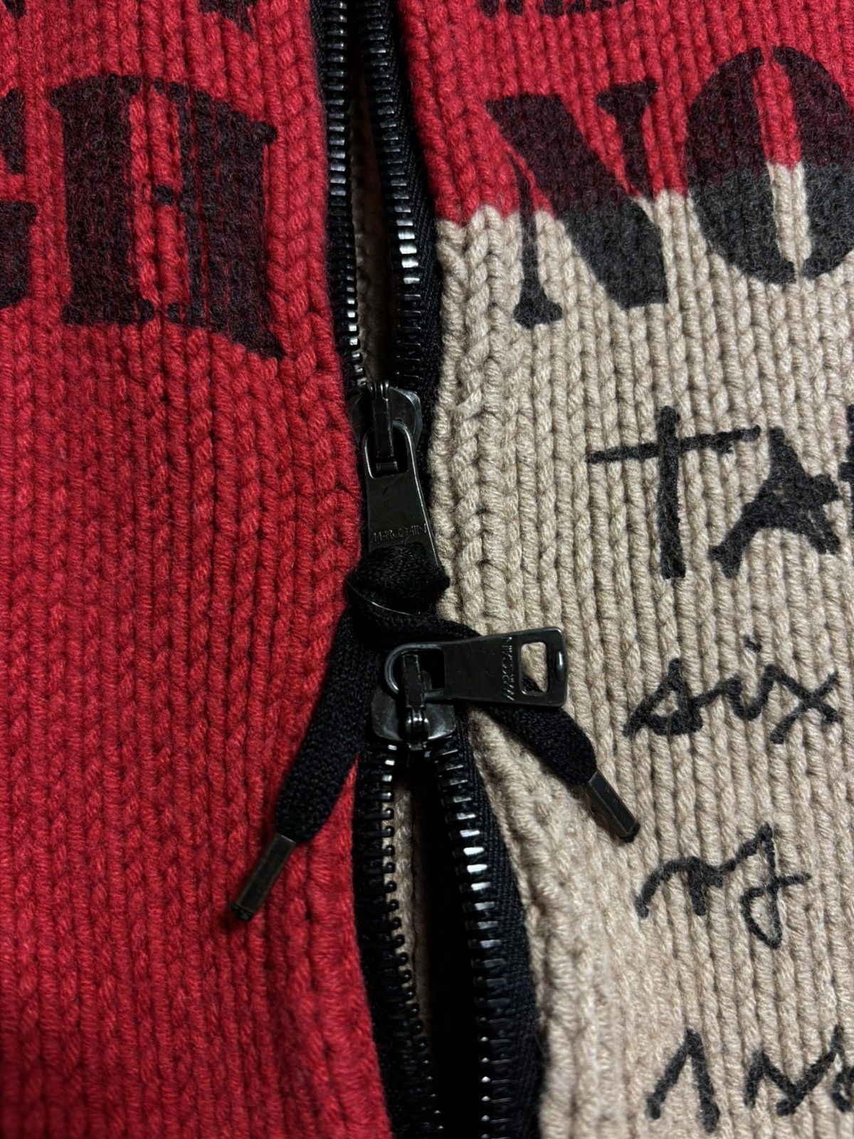 Italic Marc Cain Lampo Italy 🇮🇹 Wool Full Zip Sweater Size S / US 4 / IT 40 - 7 Thumbnail